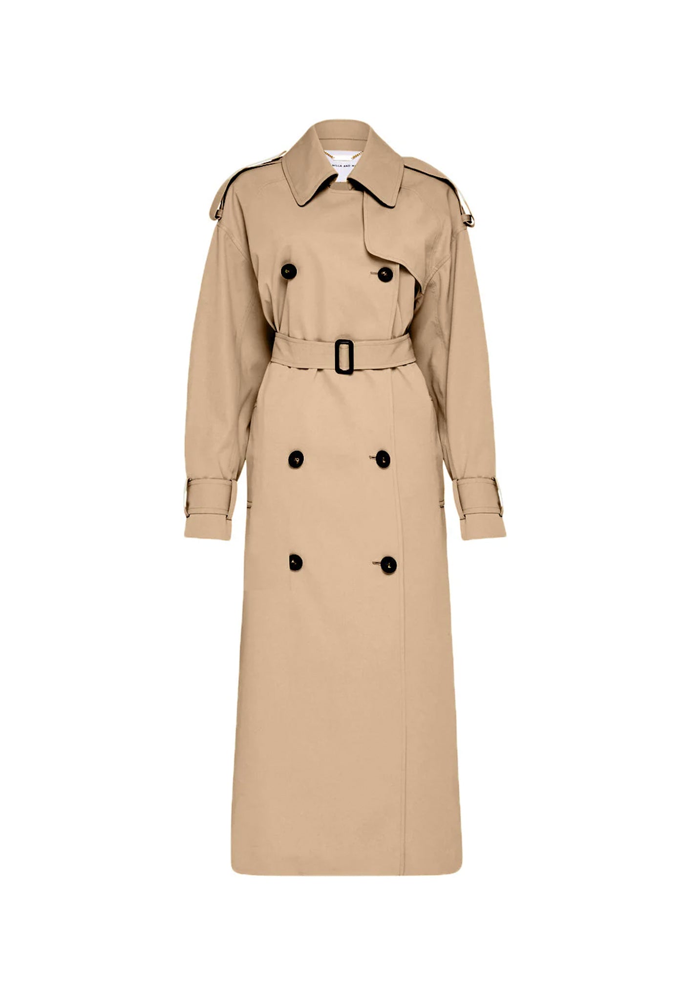 Evans Classic Trench Coat - Sand