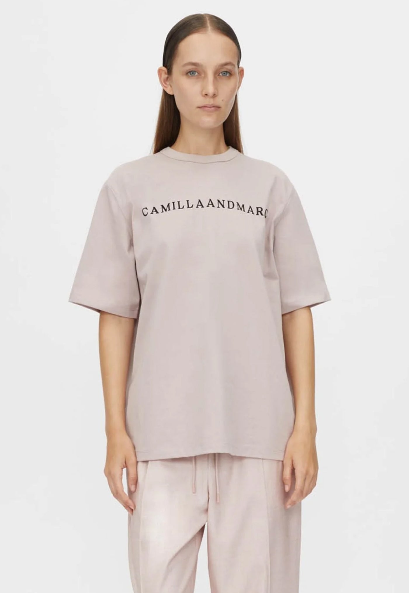 Capella Logo Tee - Ash Lilac