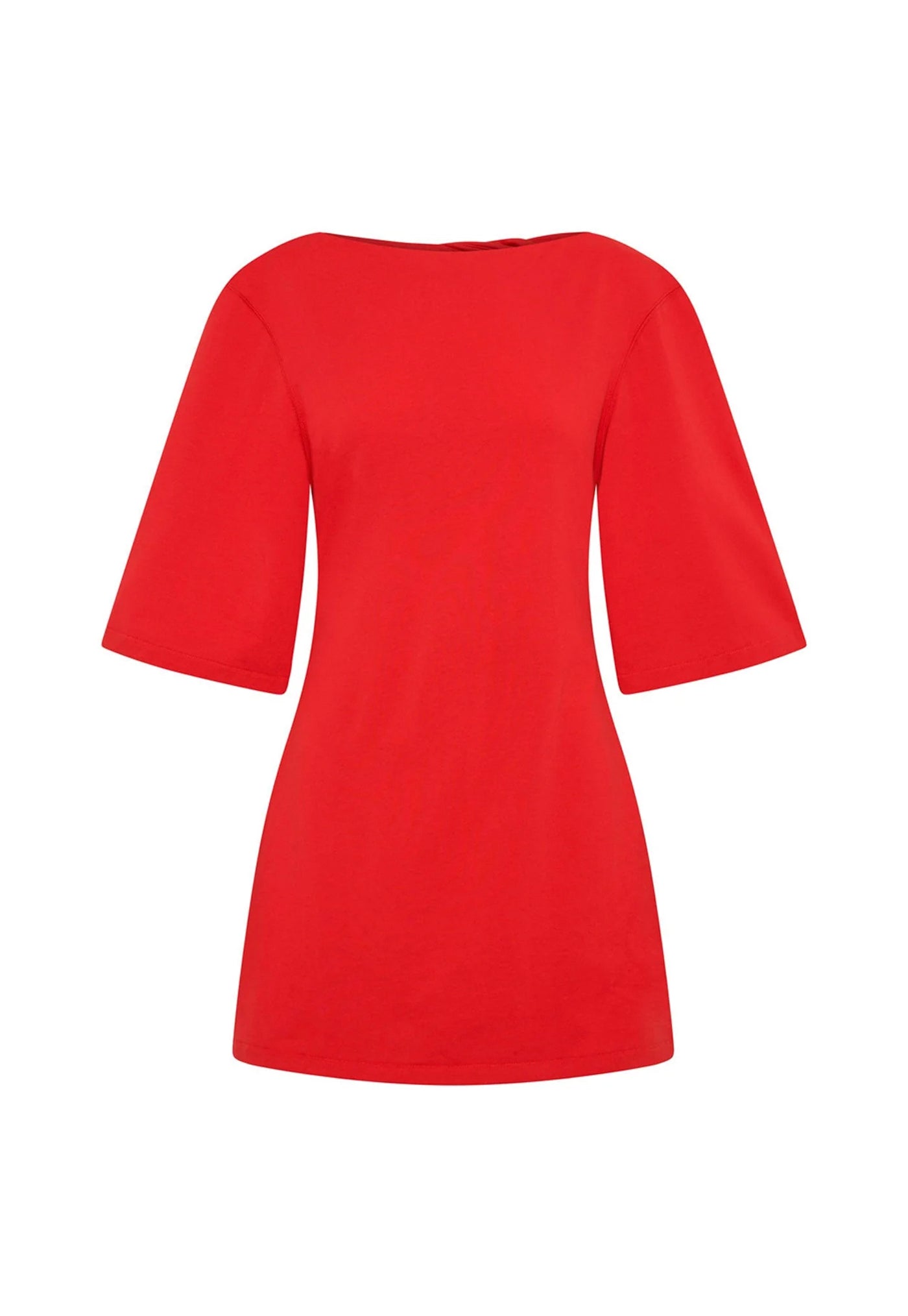Twyla Tee Dress - Poppy Red