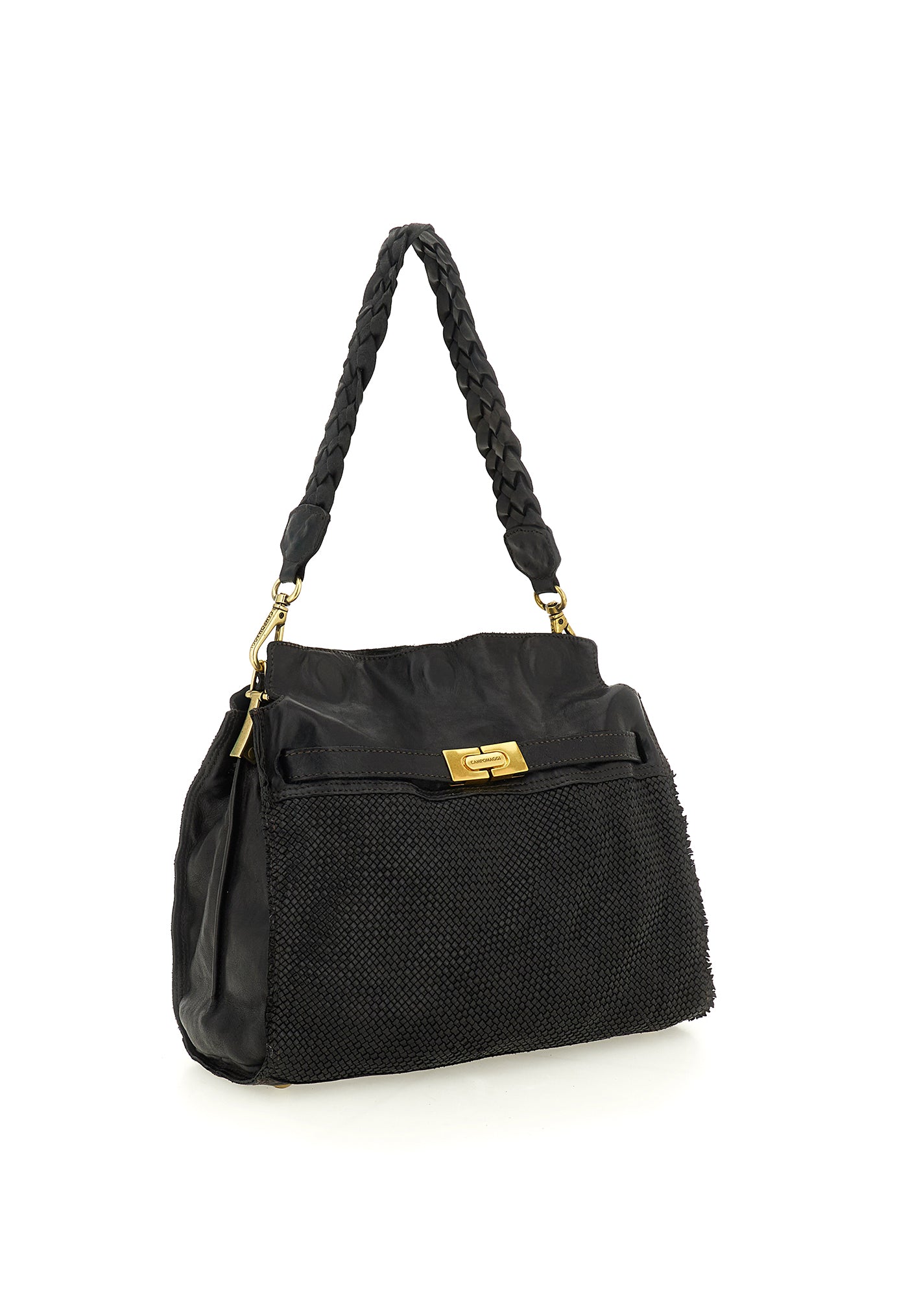 Ada Large Shoulder Bag - Black