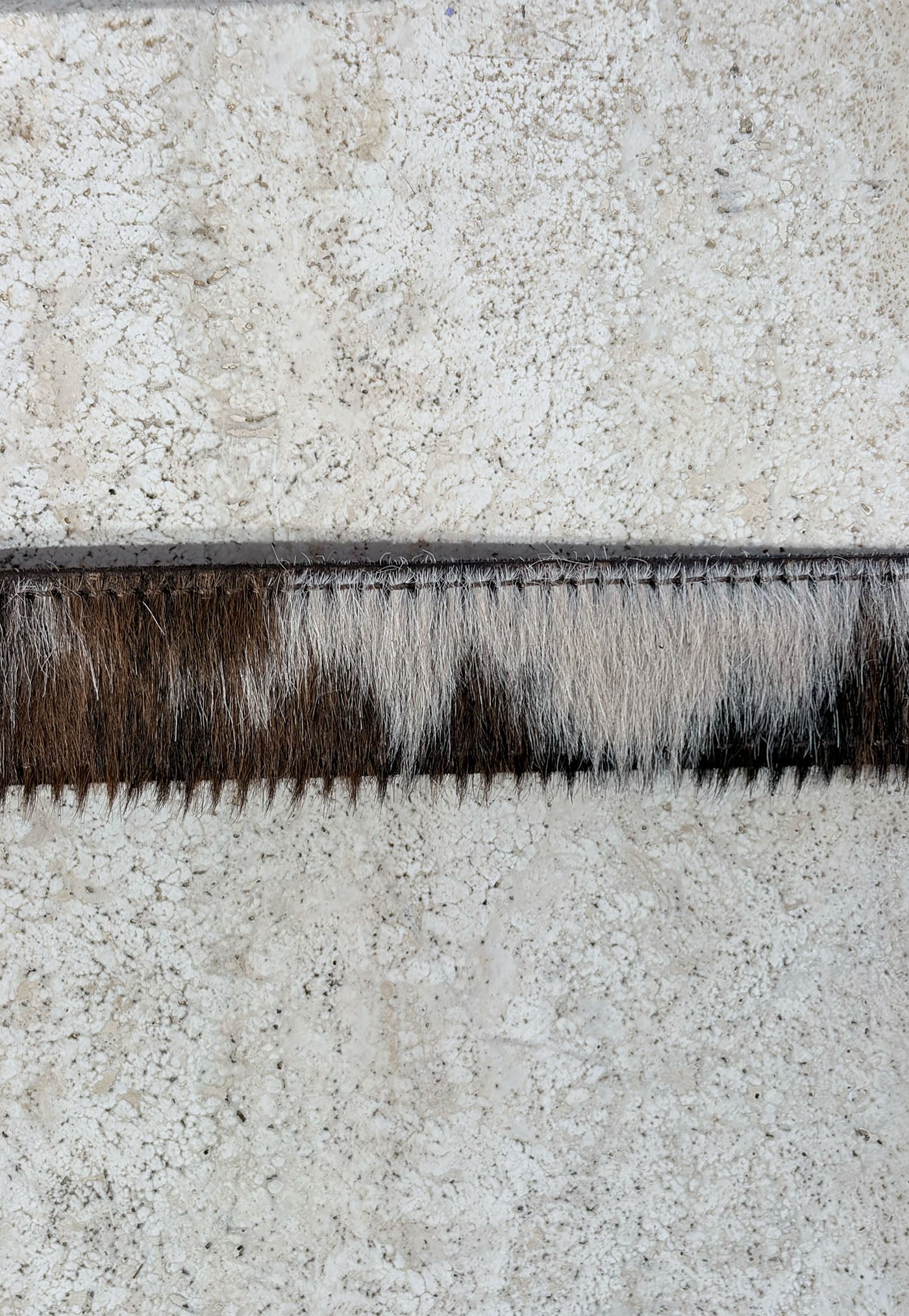 Cowhide Belt -  Brown