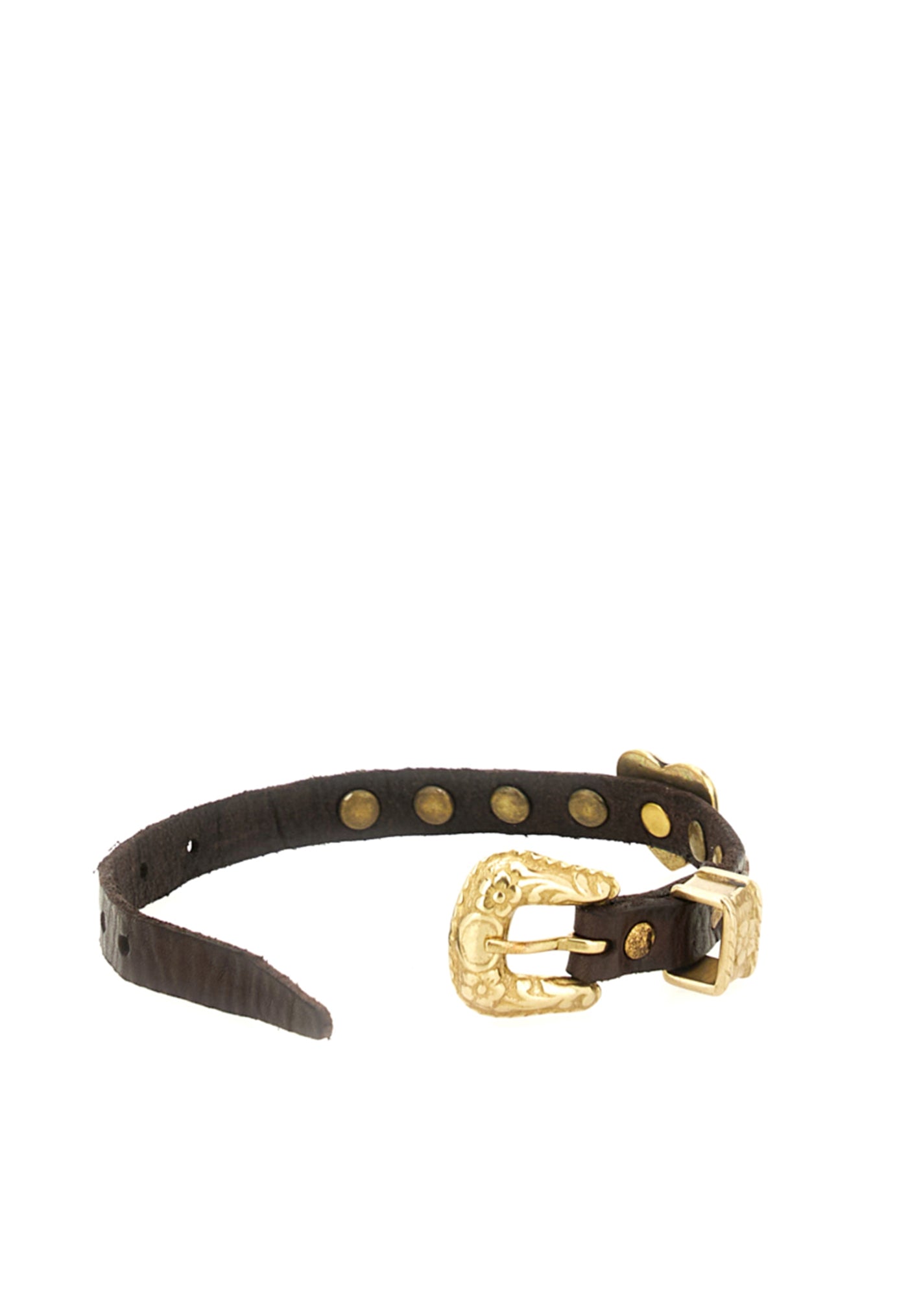 Diamante Heart Buckle Bracelet - Moro