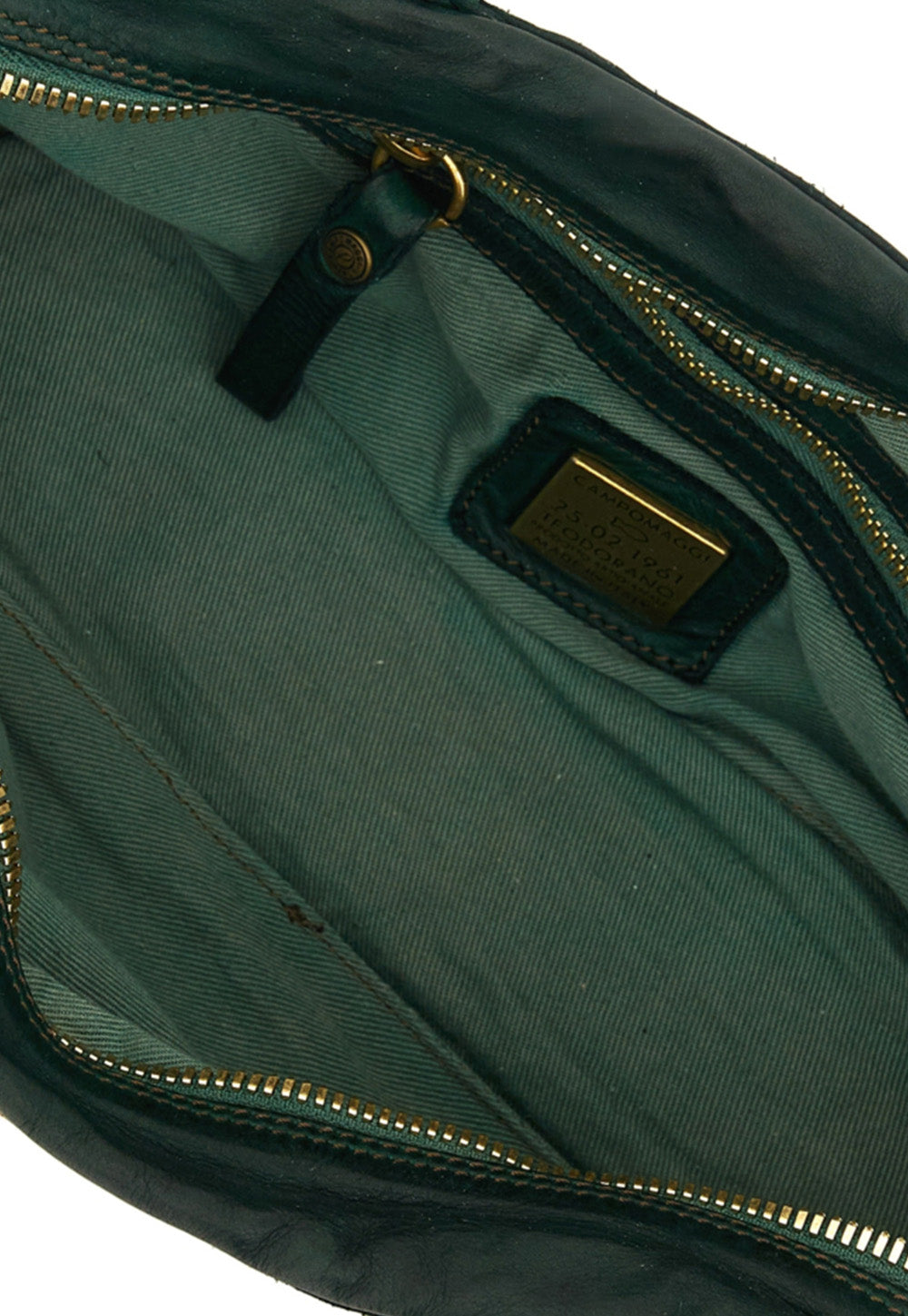 Simona Medium Bowling Bag - Green Bottle