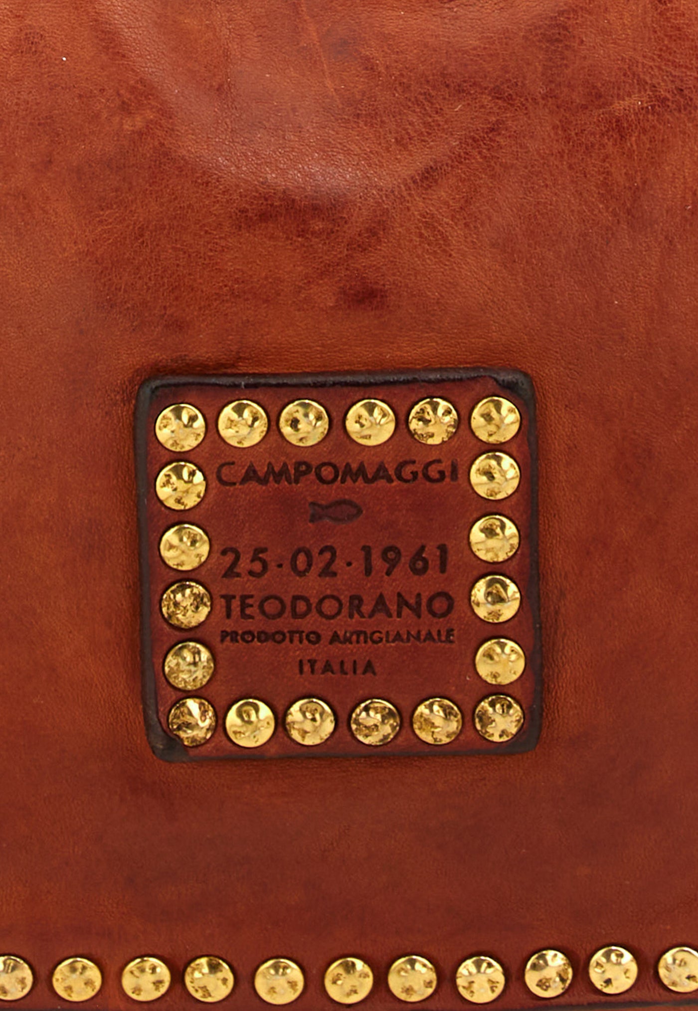 Simona Small Bowling Bag - Cognac