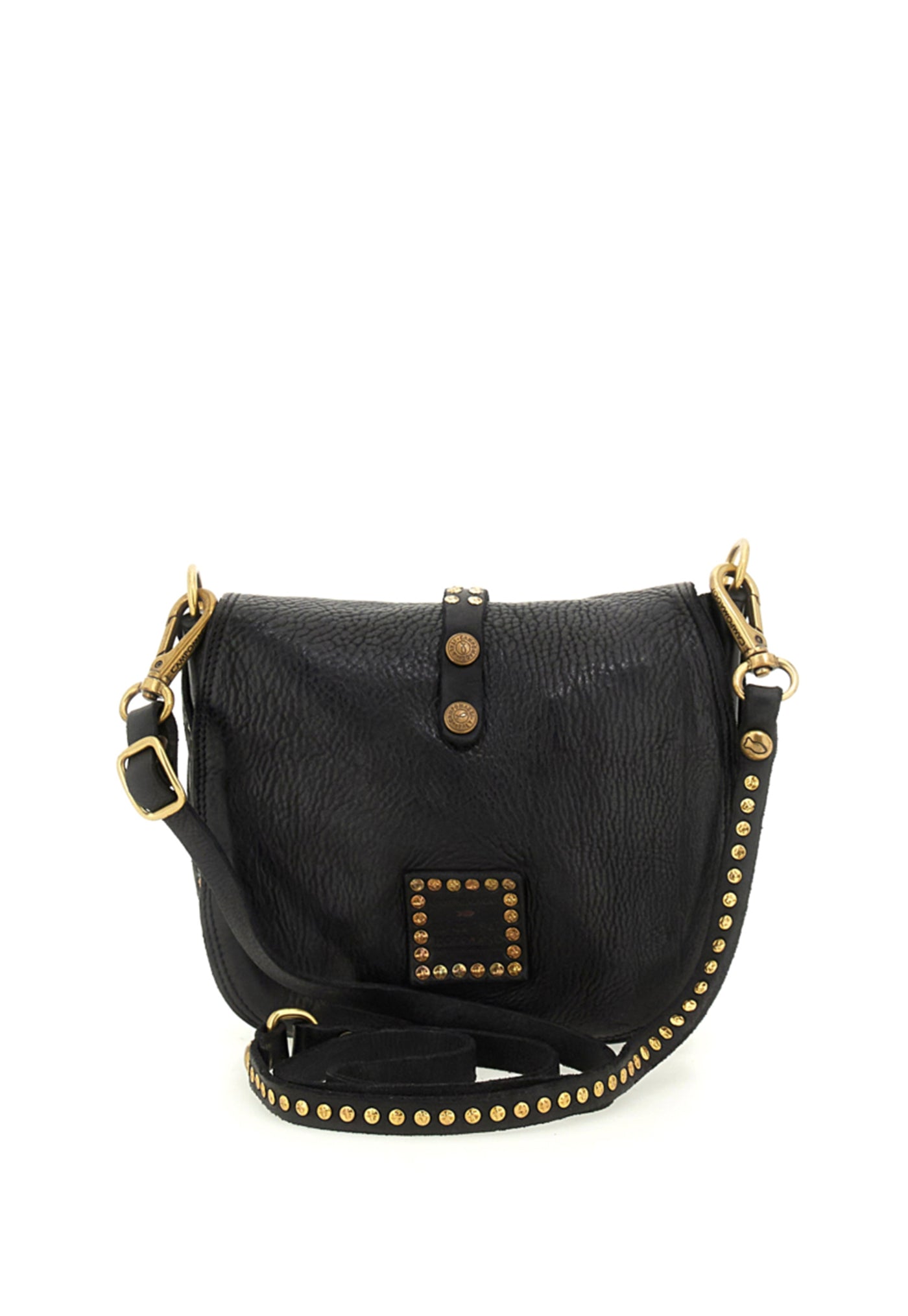 Kura Crossbody Bag w Rivets - Black