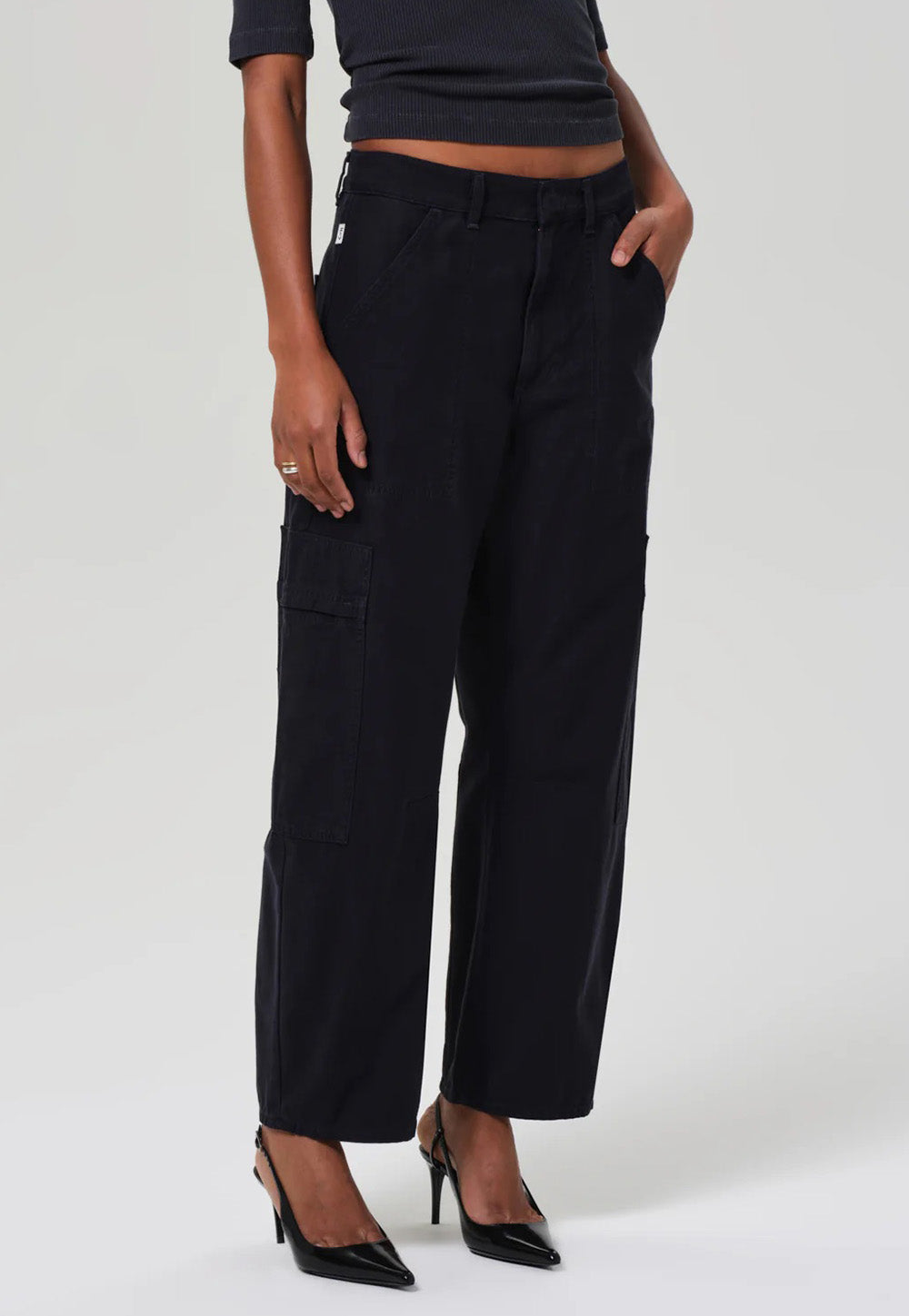 Marcelle Low Slung Cargo - True Navy