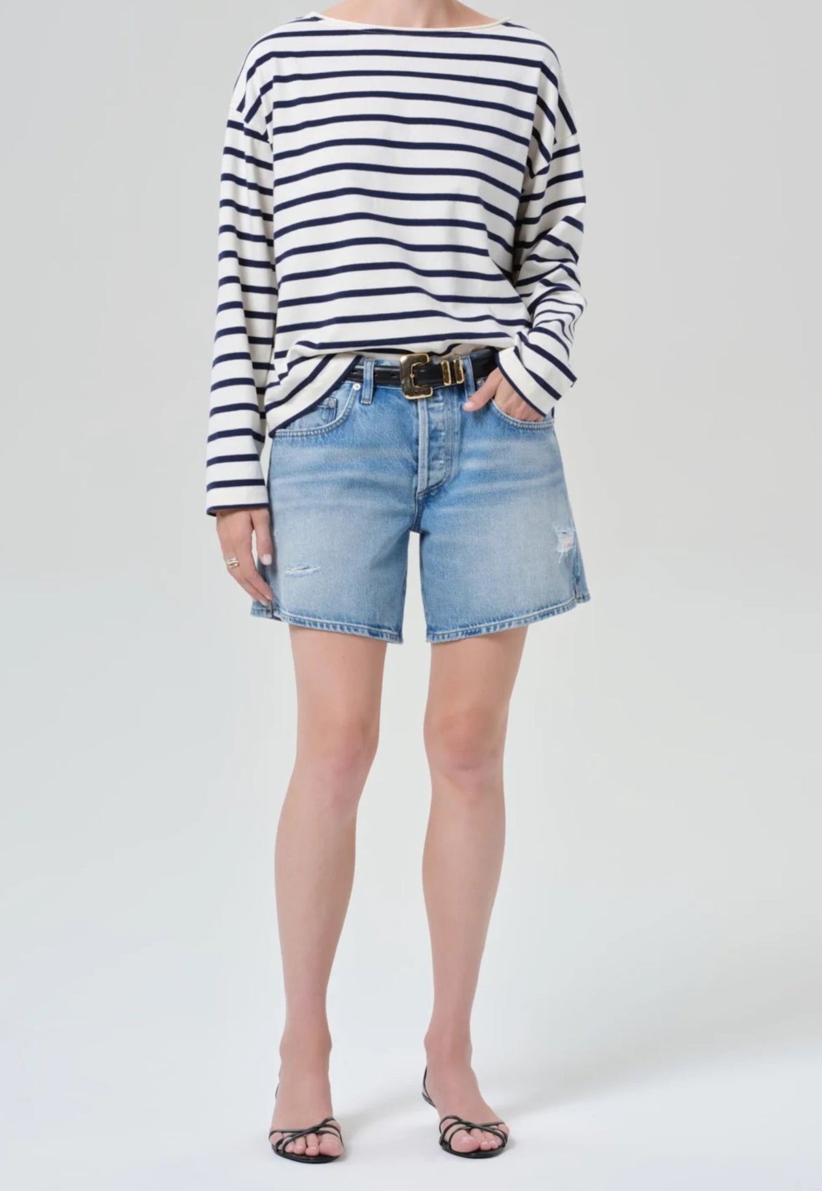 Billie Relaxed Short - Sparrow