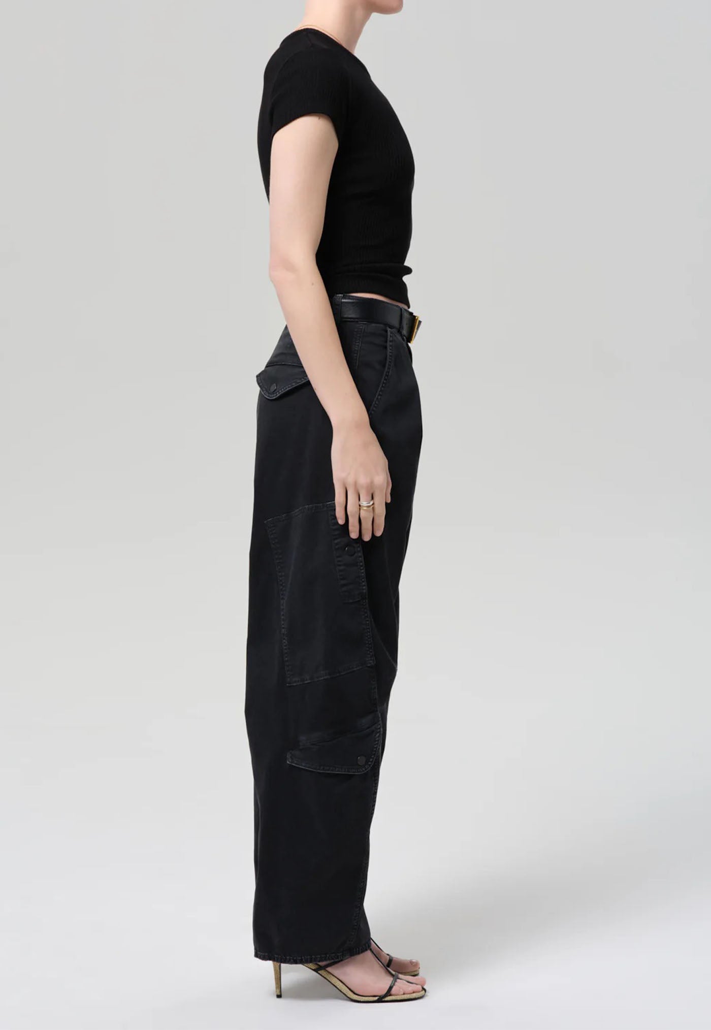 Flight Pant - Washed Black