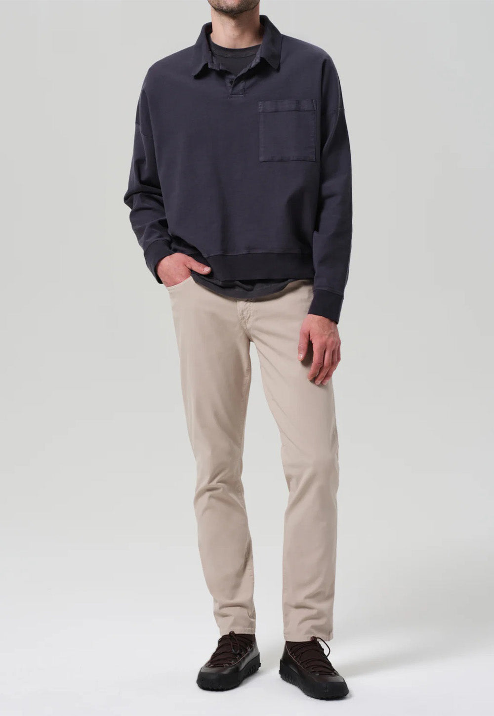 Gage Jean Italian Canvas - Wheat