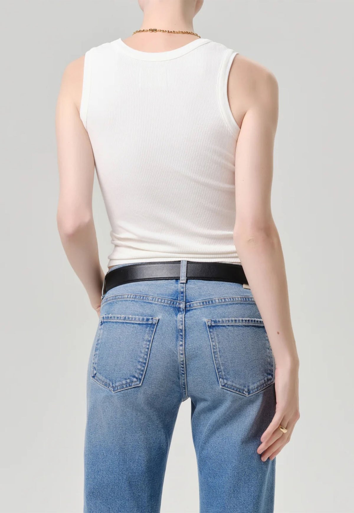 Isabel Rib Tank - Pashmina