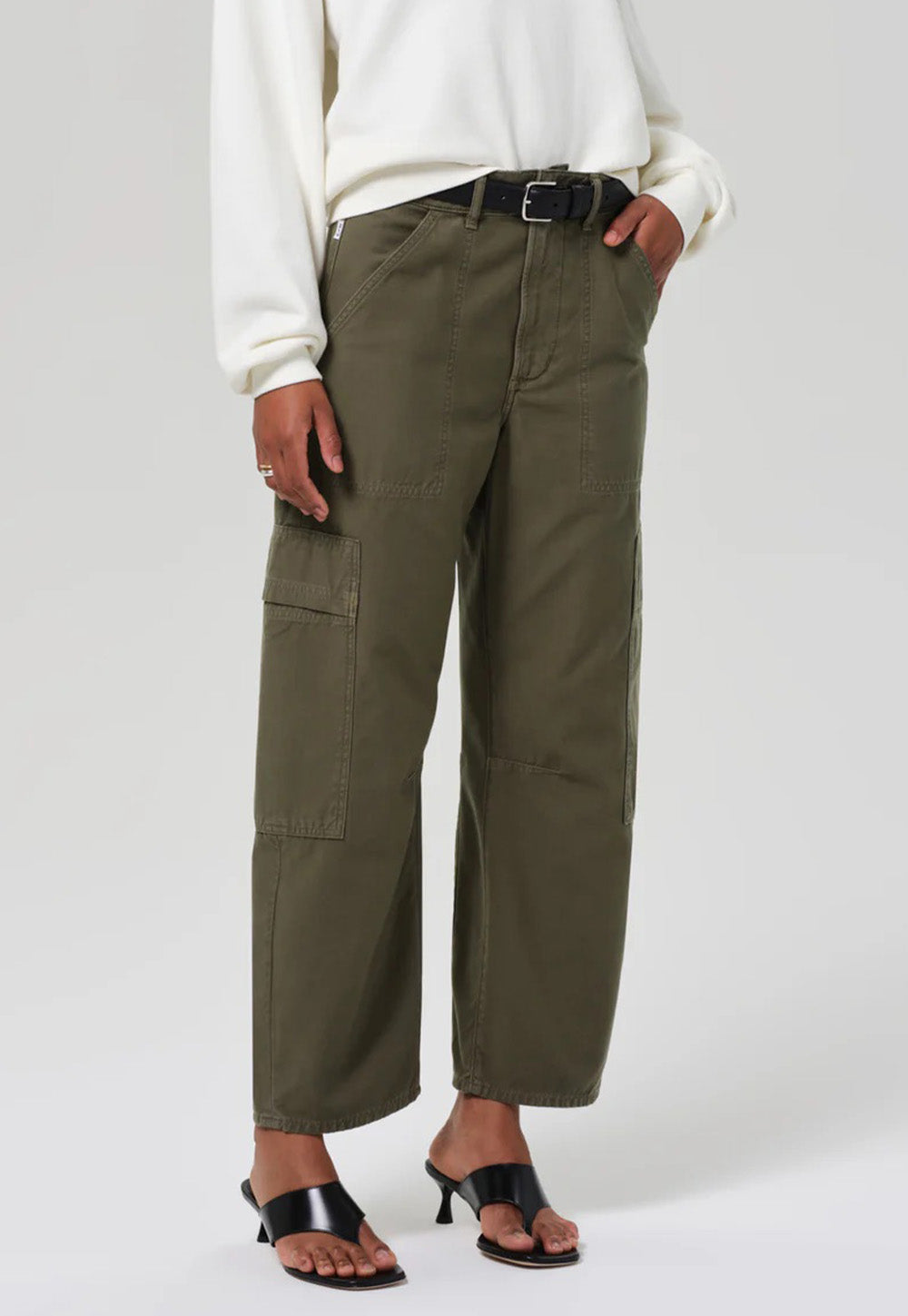 Marcelle Low Slung Cargo - Dogwood