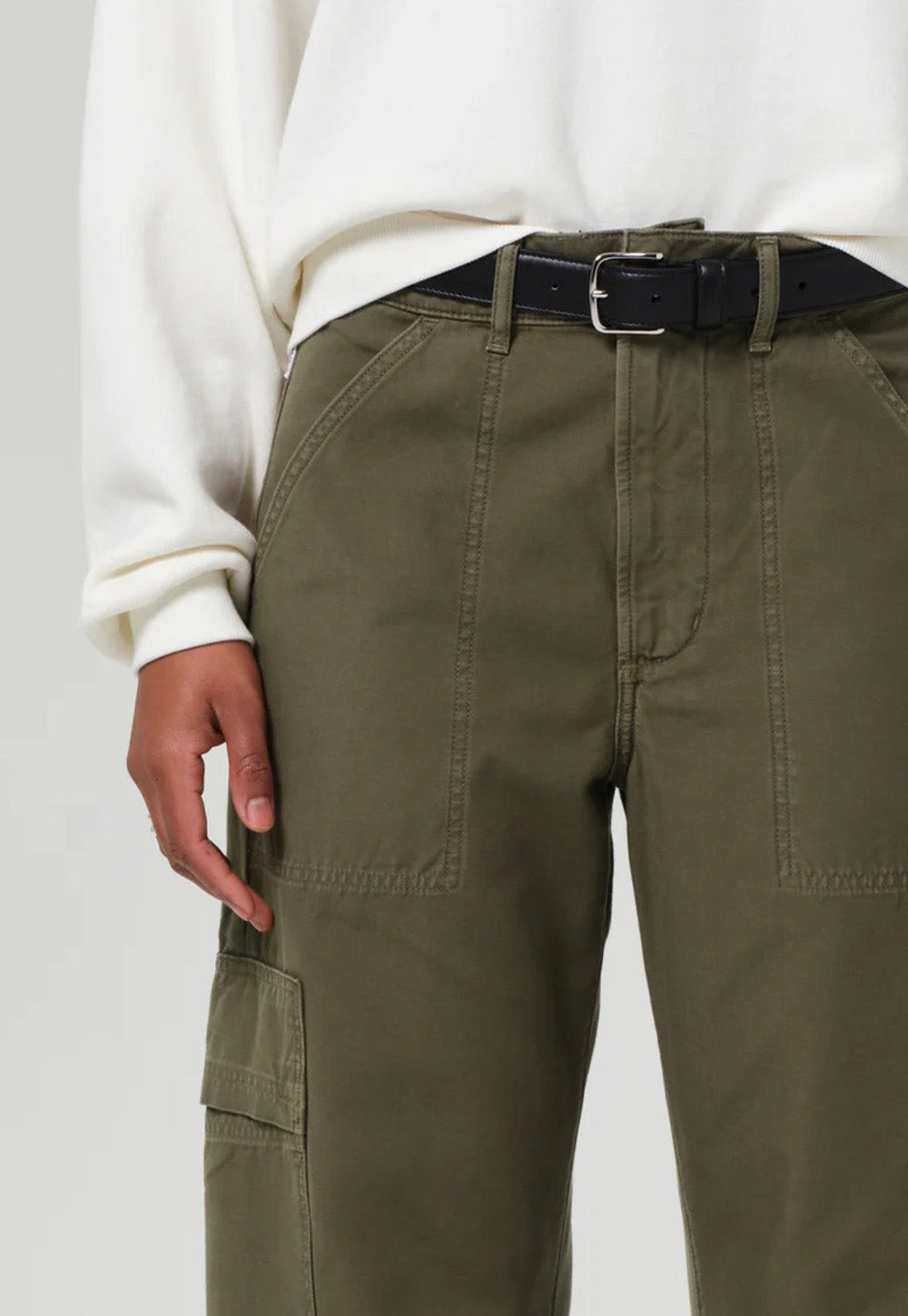 Marcelle Low Slung Cargo - Dogwood