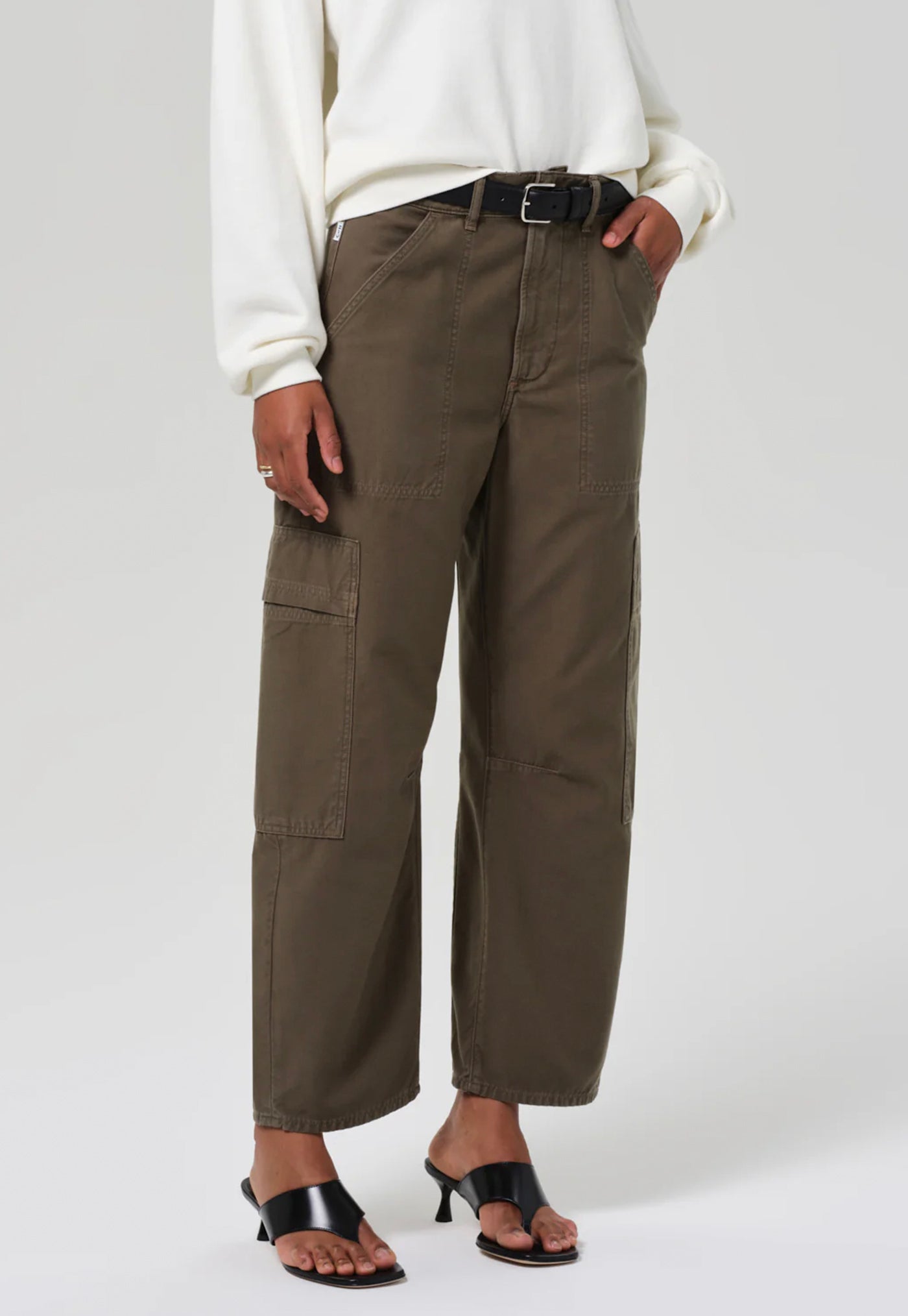Marcelle Low Slung Cargo - Dogwood
