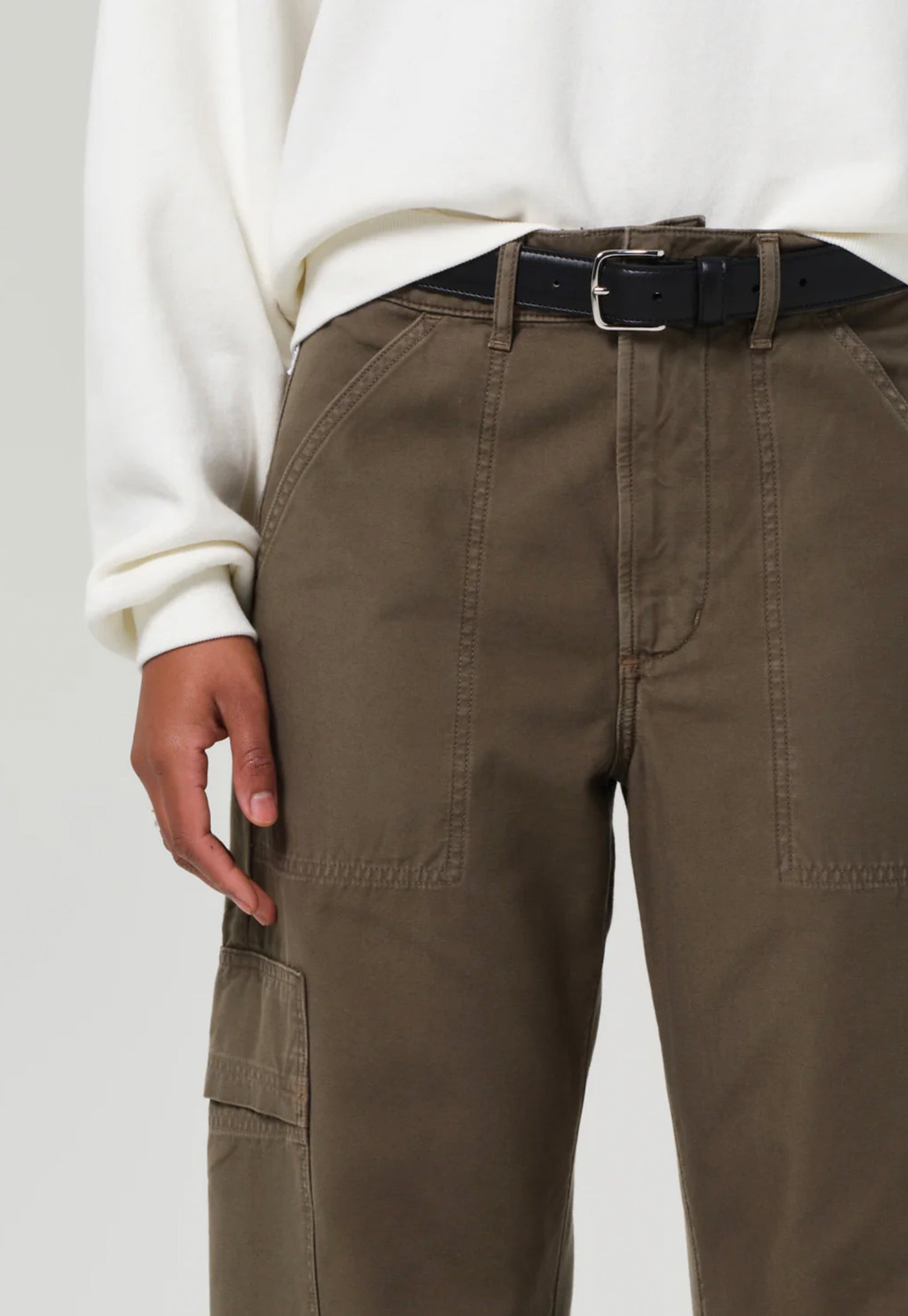 Marcelle Low Slung Cargo - Dogwood