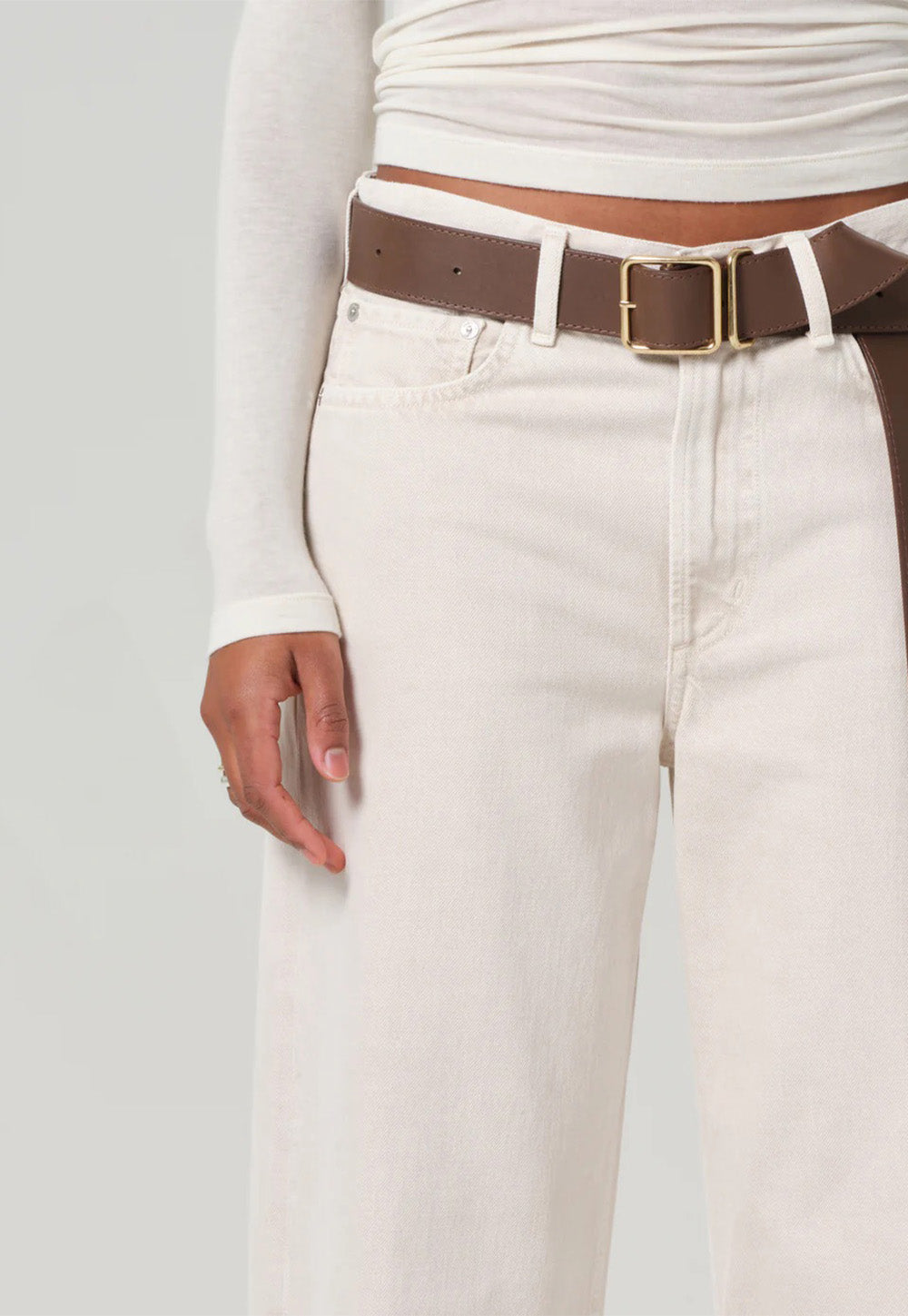 Miro Relaxed Jean - Almondette