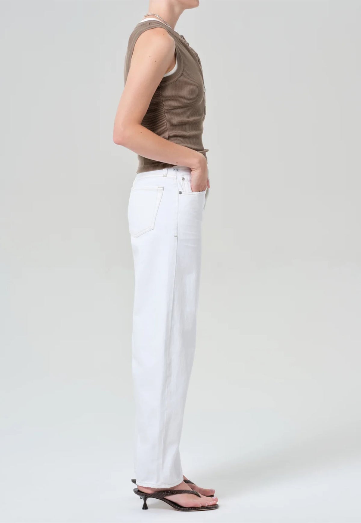 Miro Relaxed Jean - Soft White