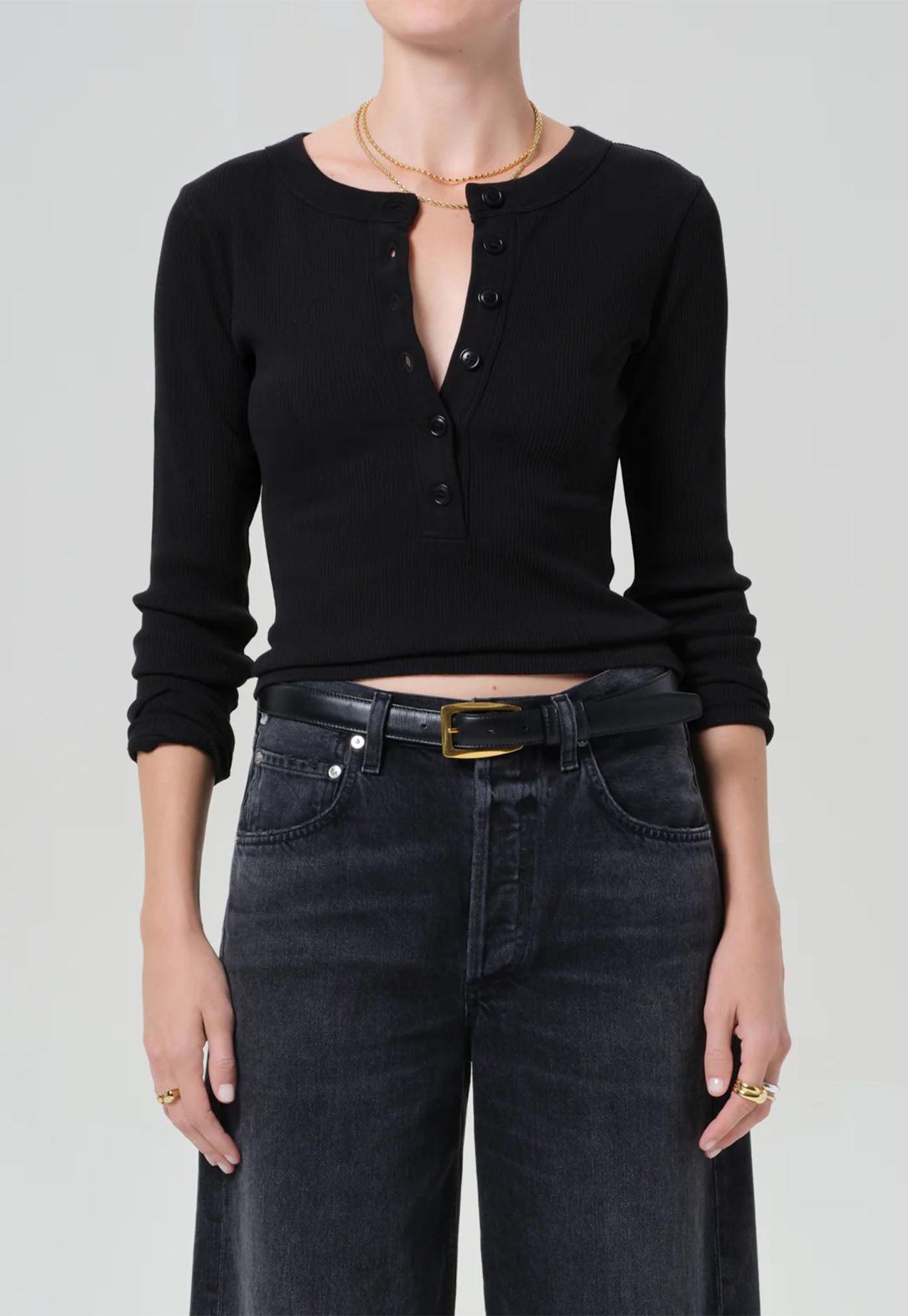 Varra Henley - Black