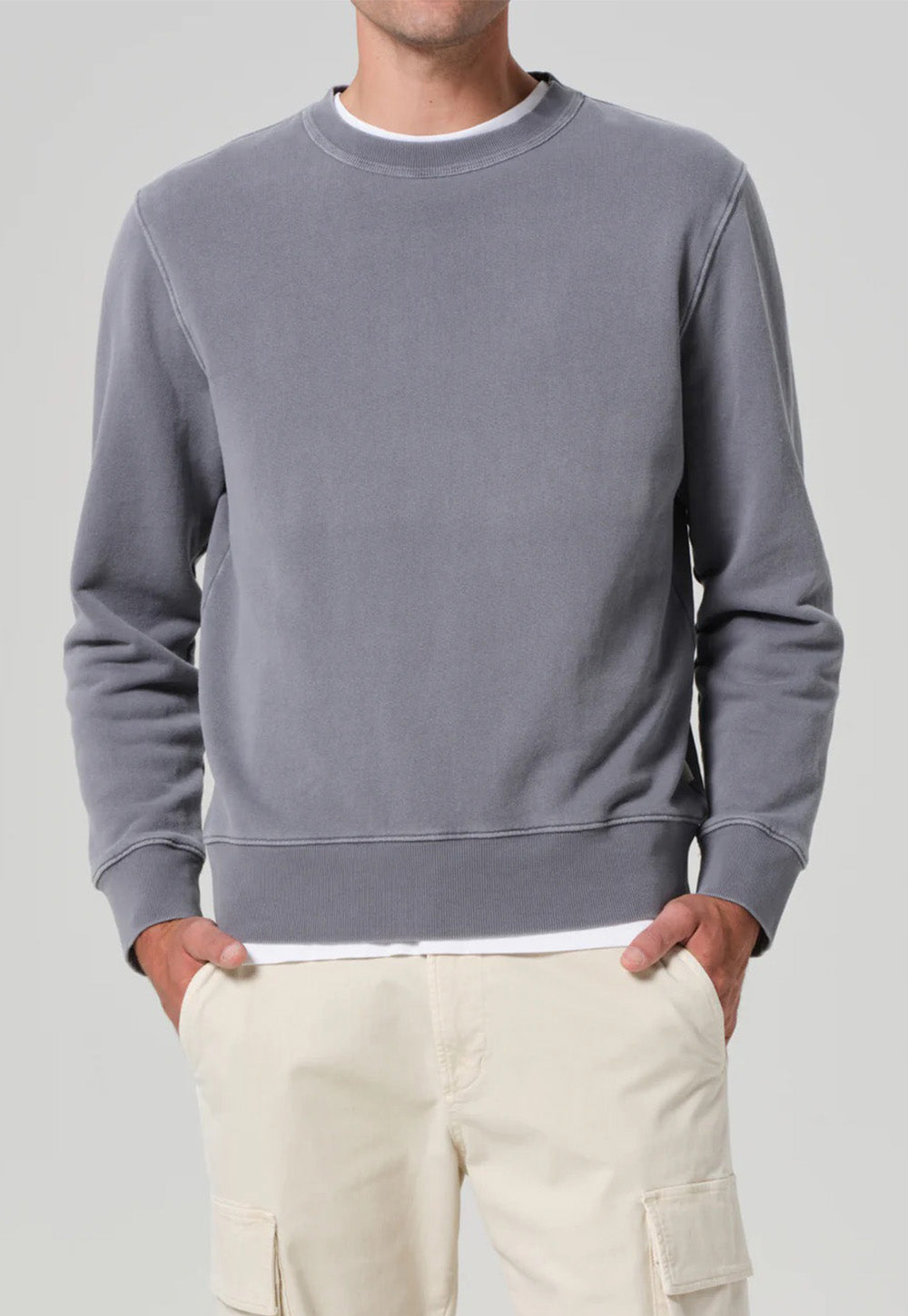 Vintage Crewneck Sweatshirt - Heron Grey