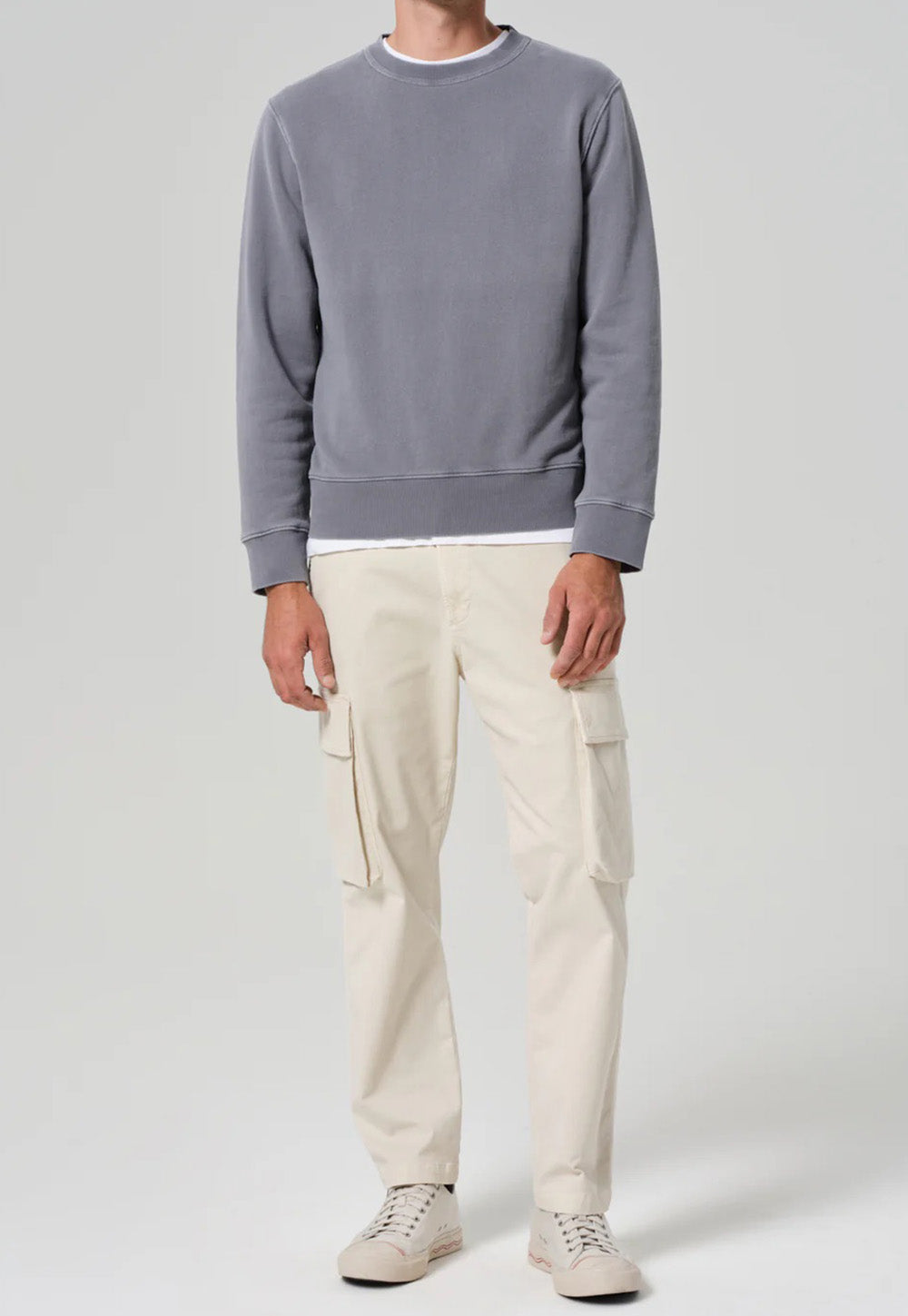 Vintage Crewneck Sweatshirt - Heron Grey