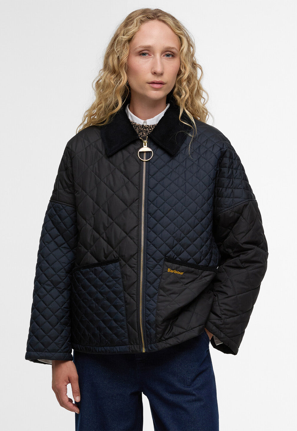 Danby Quilted Jacket - Dark Navy/Black/Dress Tartan