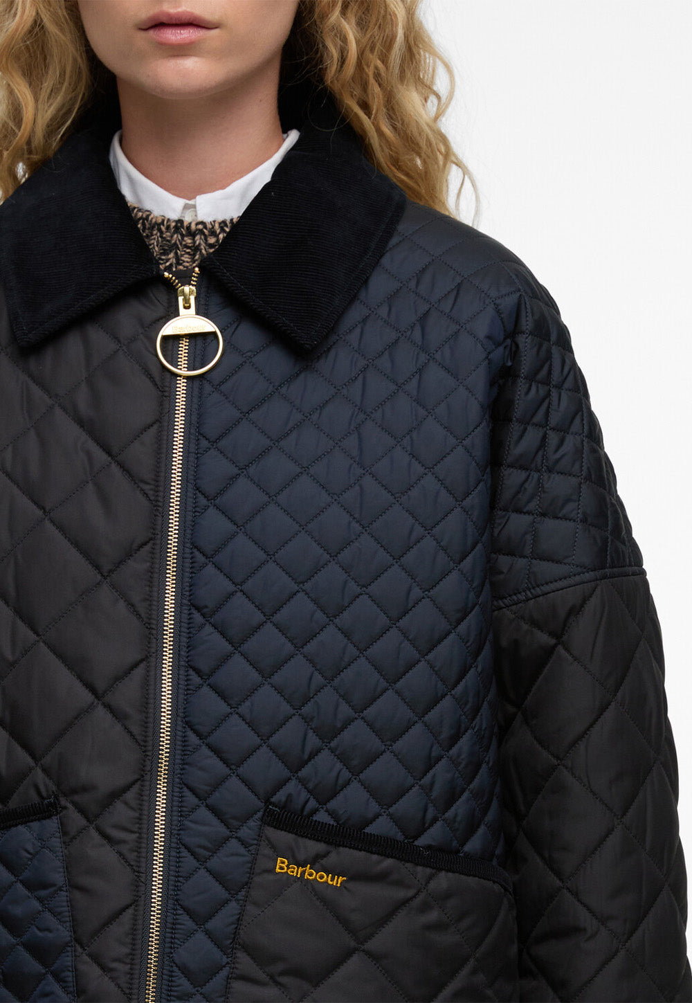 Danby Quilted Jacket - Dark Navy/Black/Dress Tartan