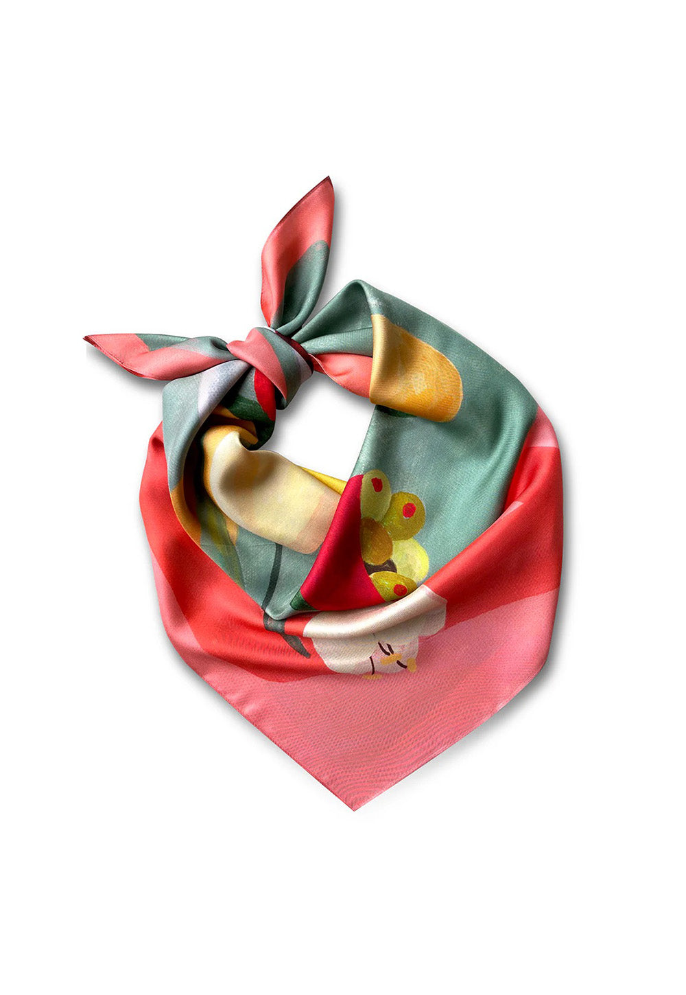 The Studio Bon x DH The Bonnie Silk Scarf