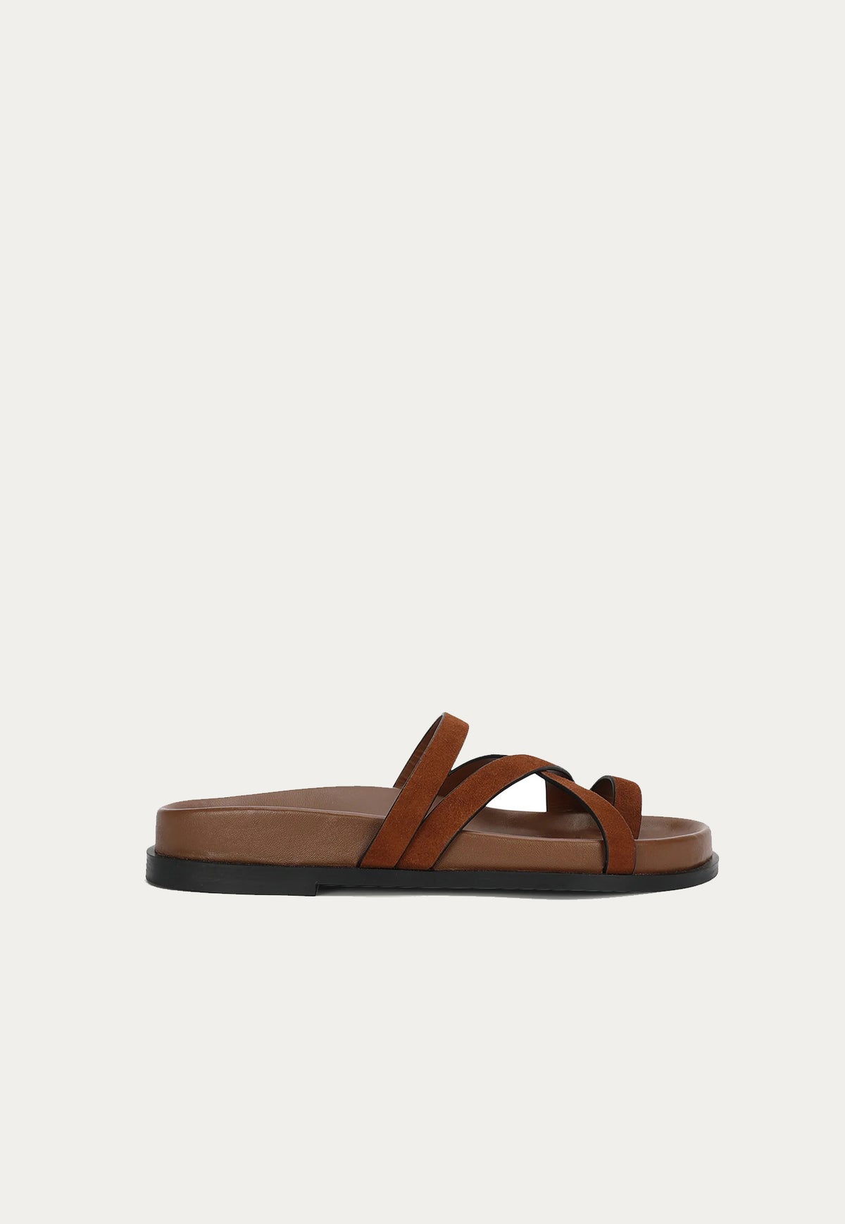 Ariadne Slide - Driftwood Suede