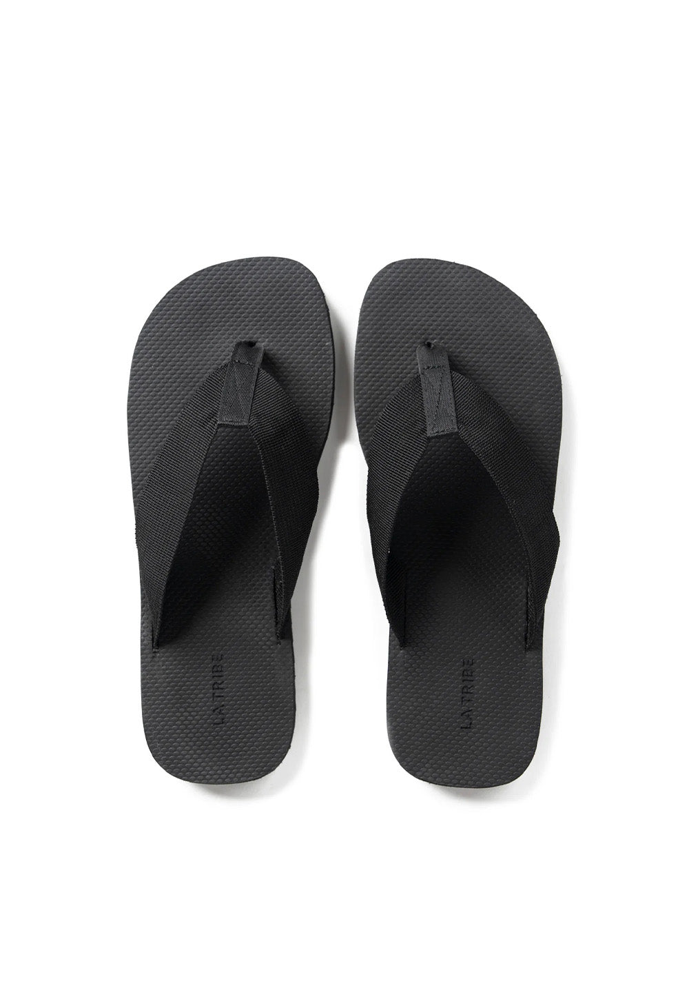 Canvas Thong - Black