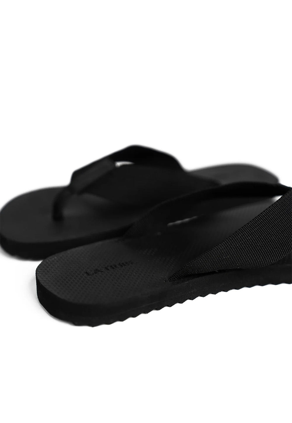 Canvas Thong - Black