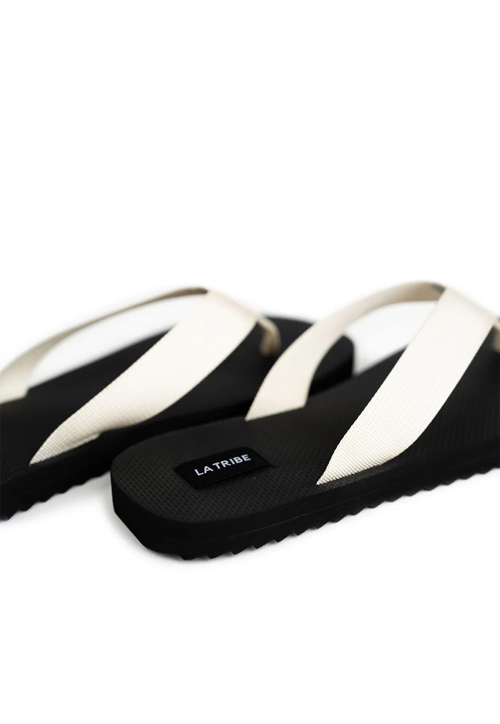 Canvas Thong - Cream