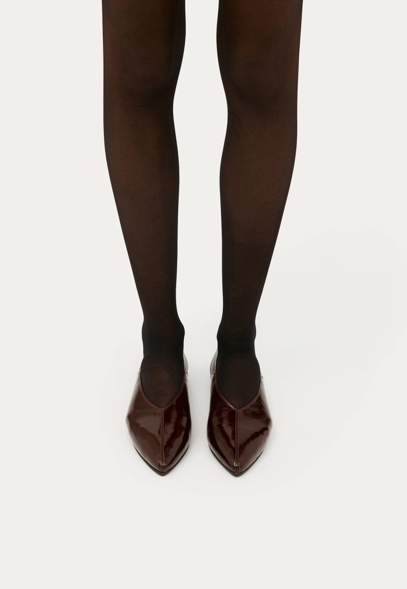 Epona Flat - Burgundy Patent