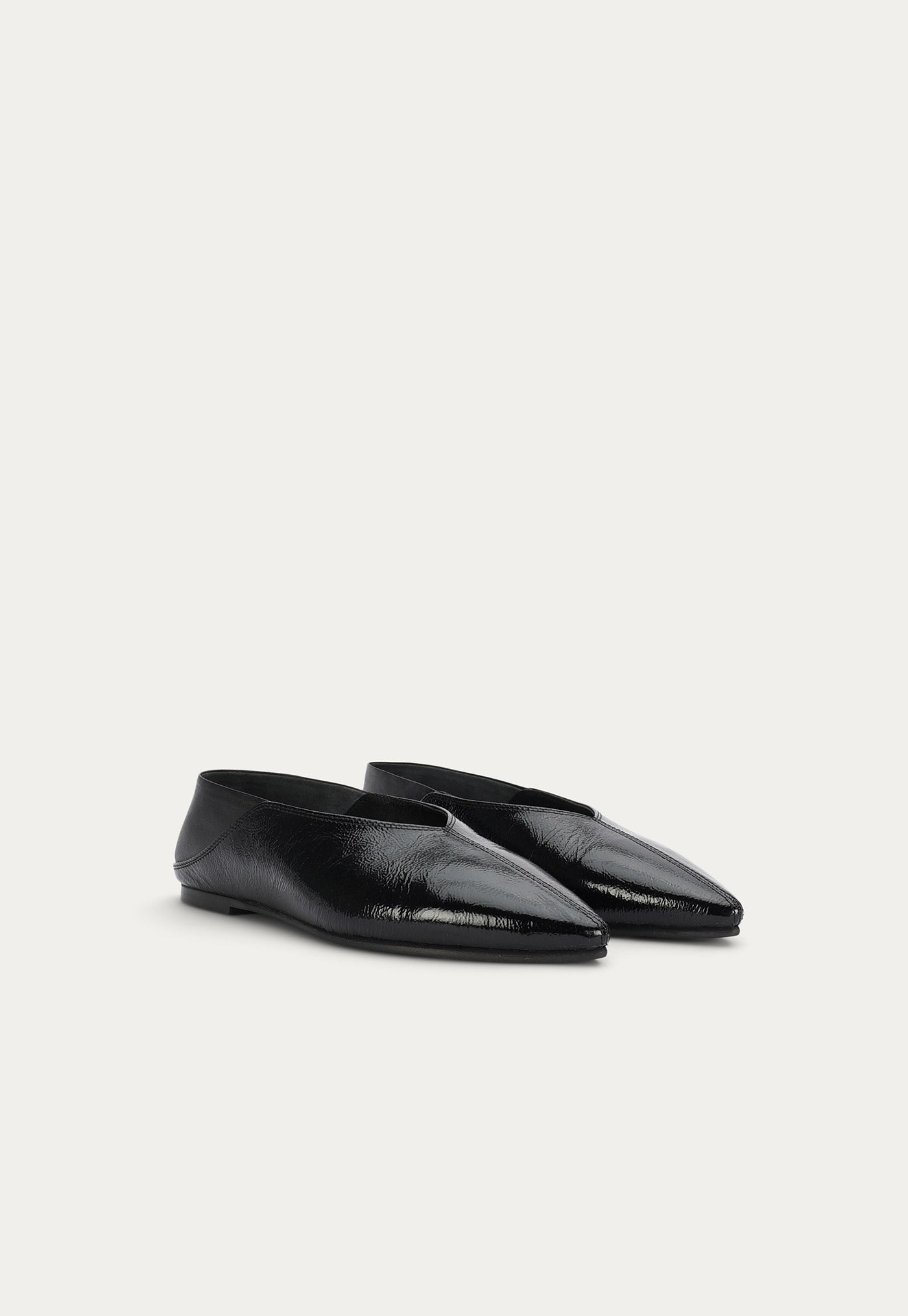 Epona Flat - Black Patent