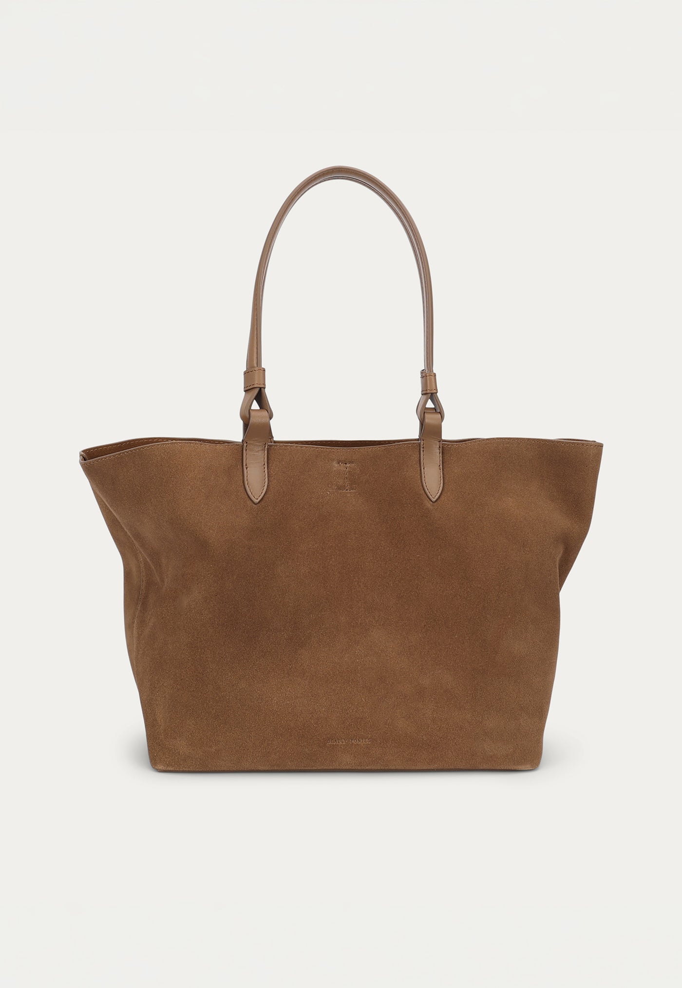 Large Bandit Tote - Hazel Suede