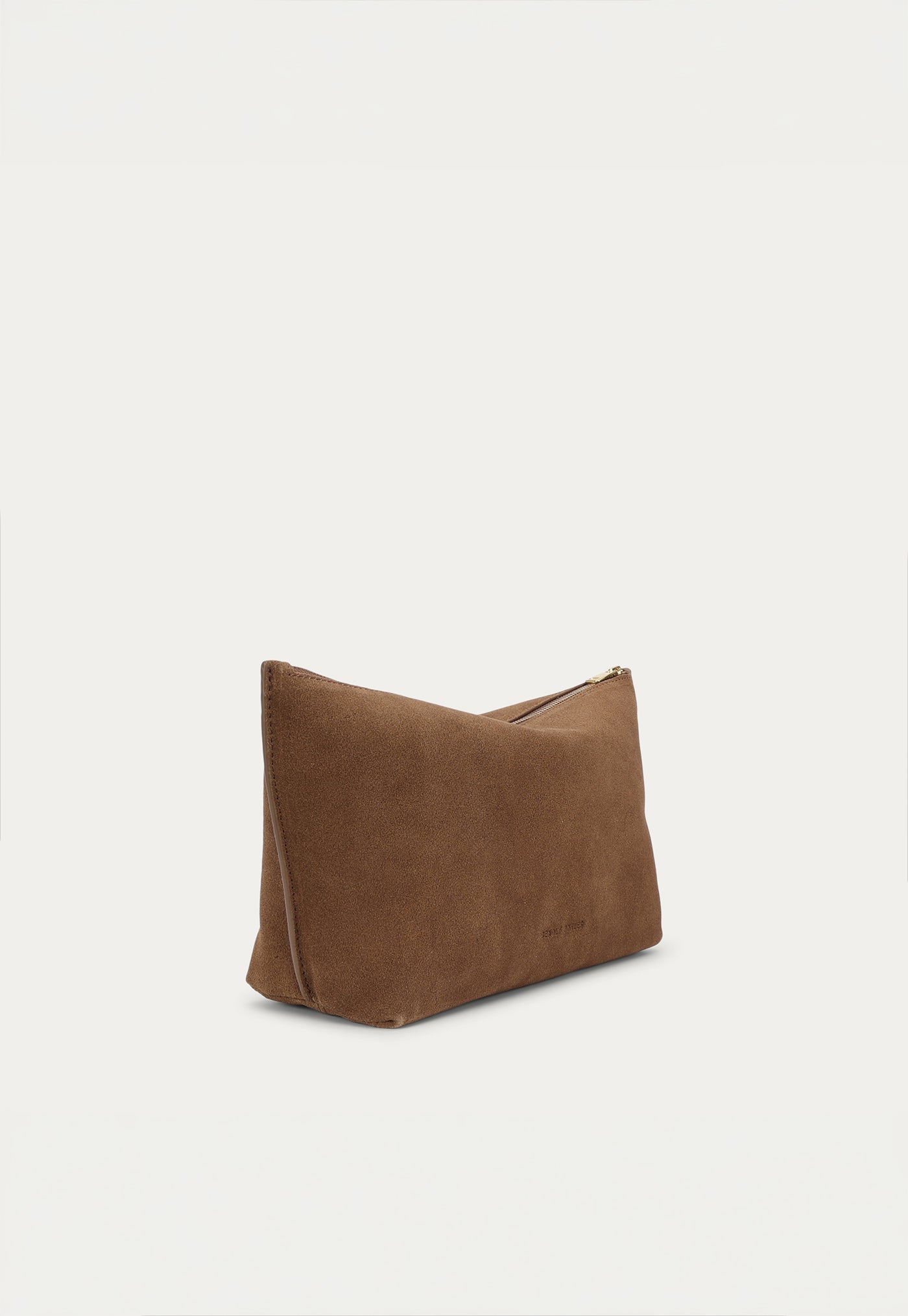 Large Poucher - Hazel Suede