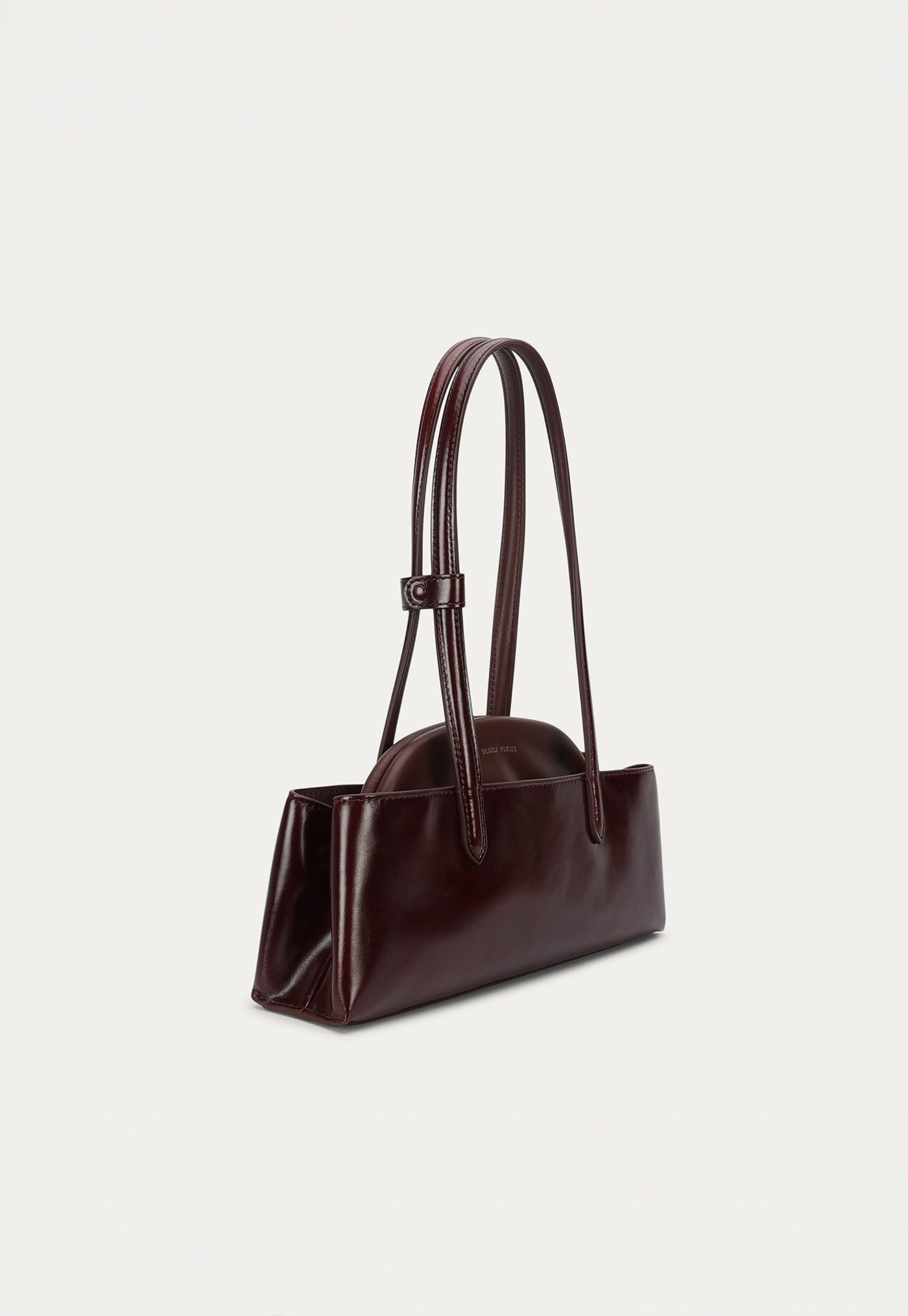 Mini Vault Tote - Dark Cherry Gloss