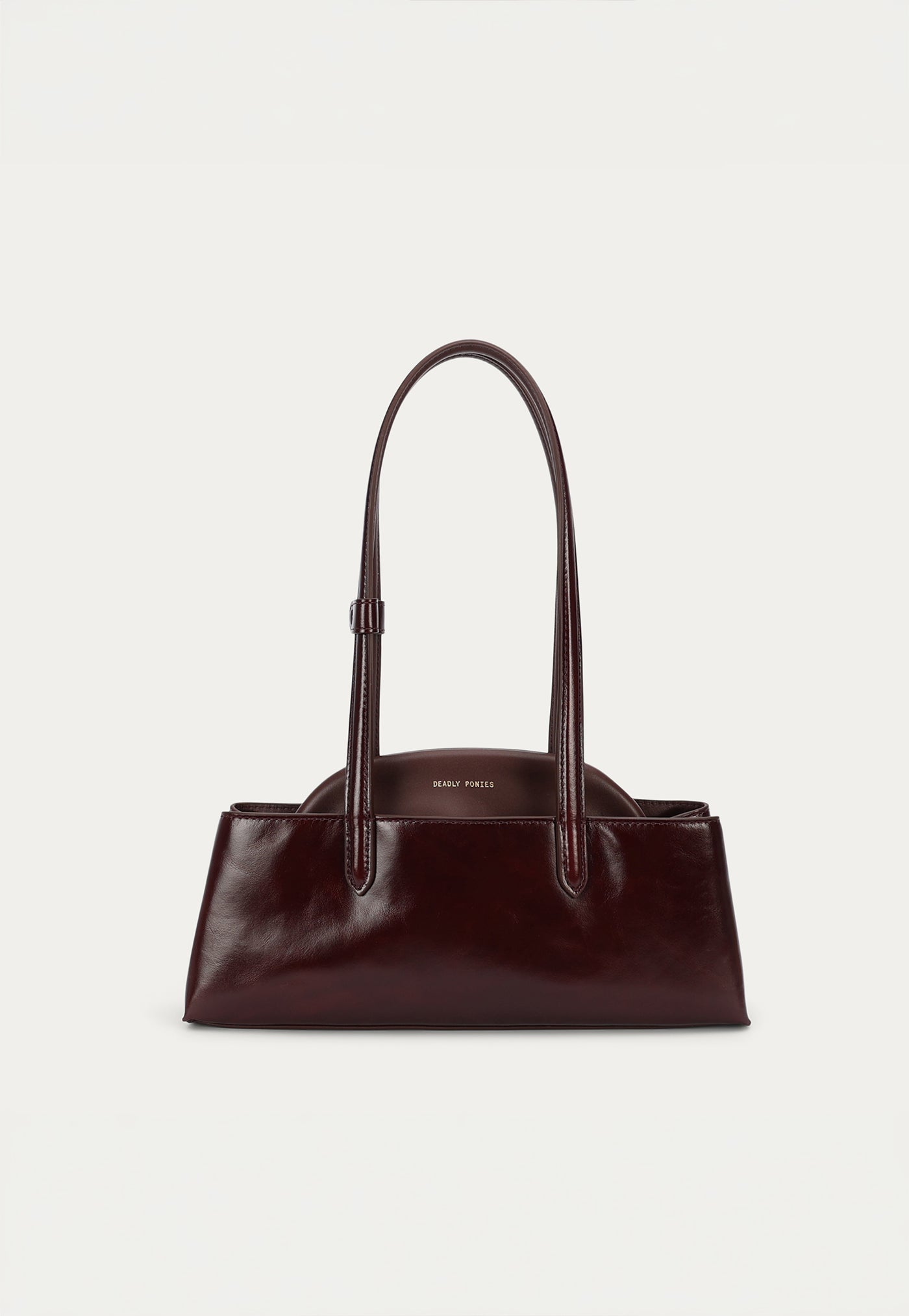 Mini Vault Tote - Dark Cherry Gloss