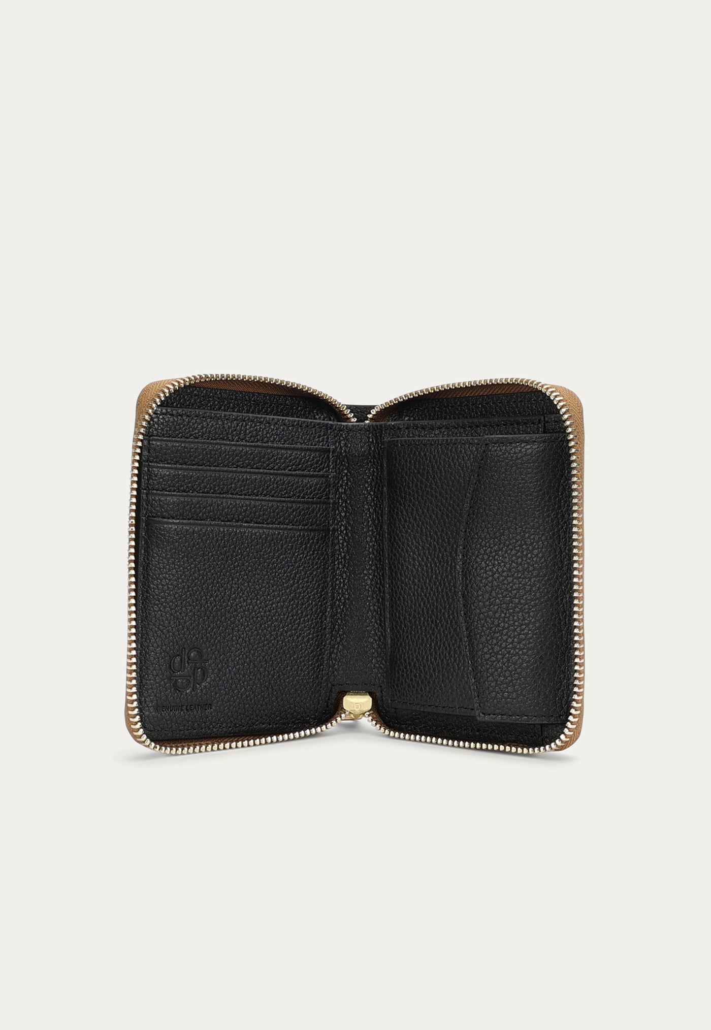 Mini Wallet - Toffee Croc