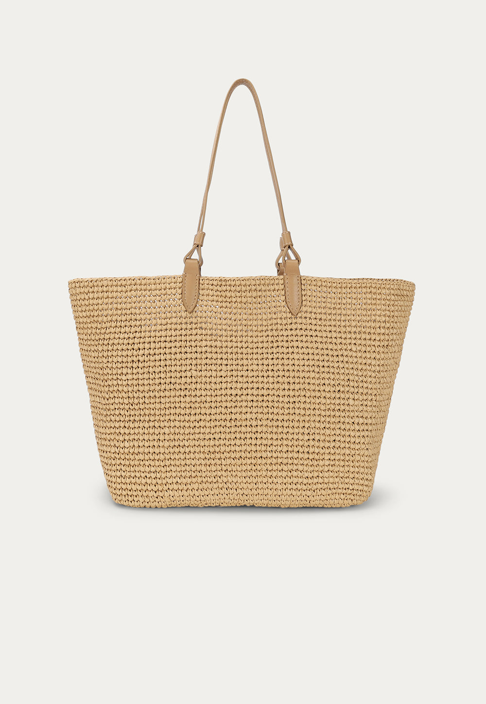 Mr Bandit Tote - Natural Raffia