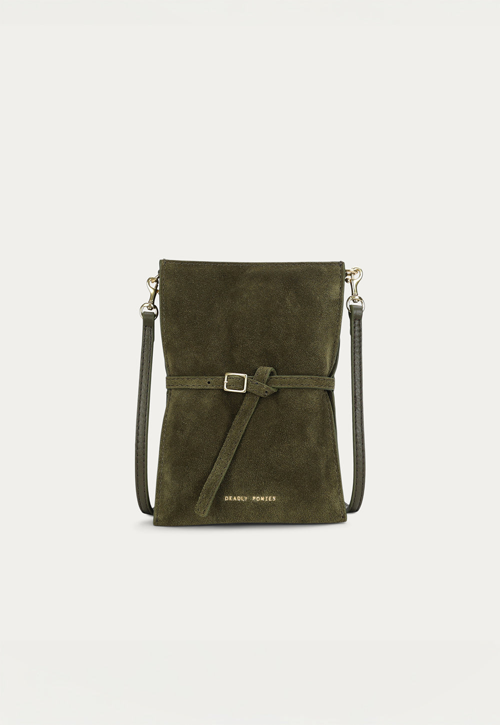Mr Penny Pouchette - Kale Suede