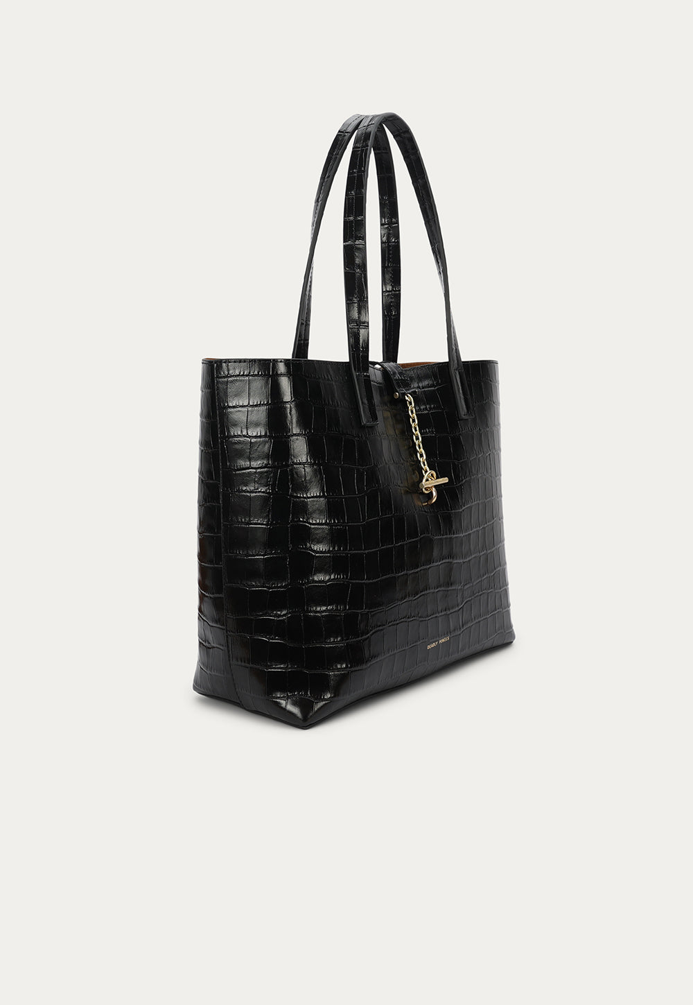 Mr Porter Tote - Black Croc