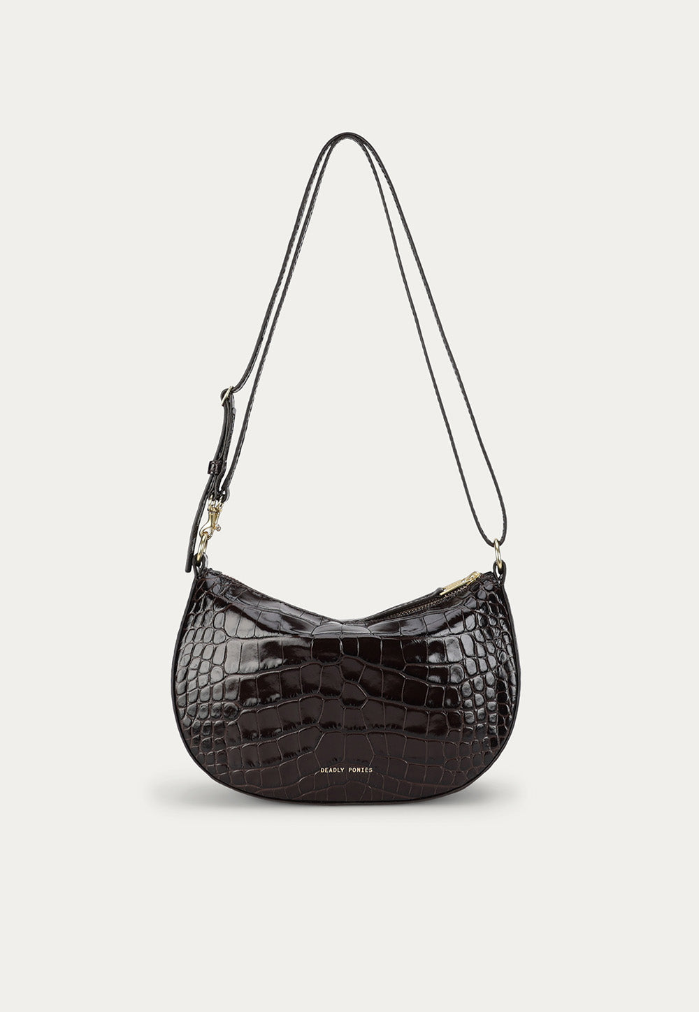 Mr Sling Micro - Espresso Croc
