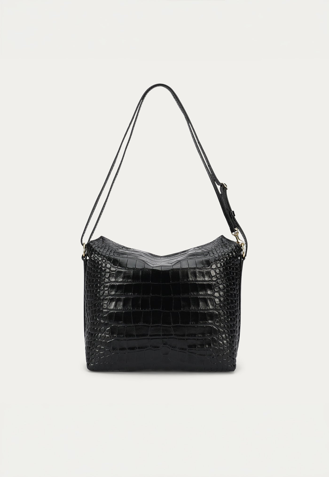 Piper Bag - Black Croc