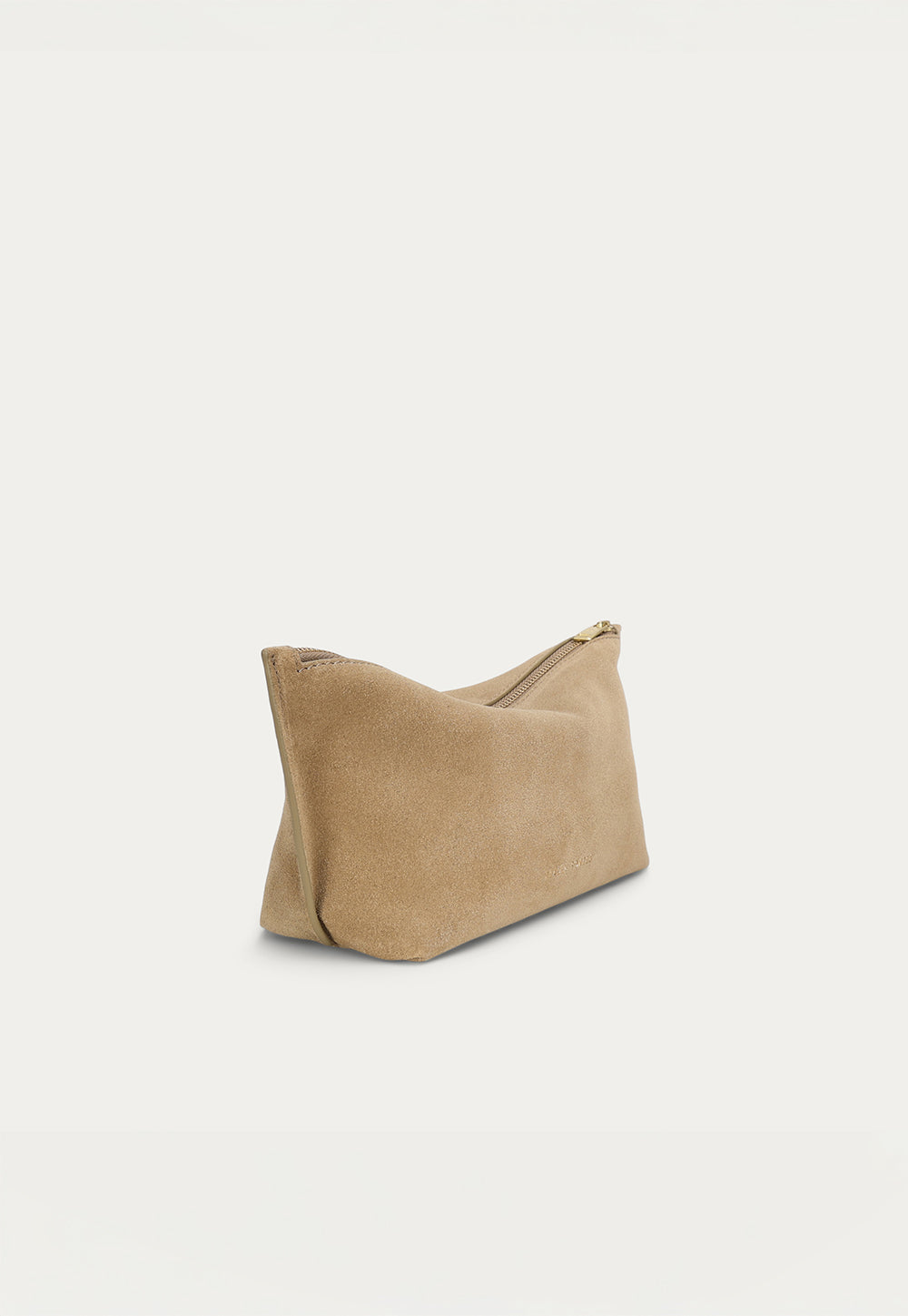 Poucher Grande - Oat Suede