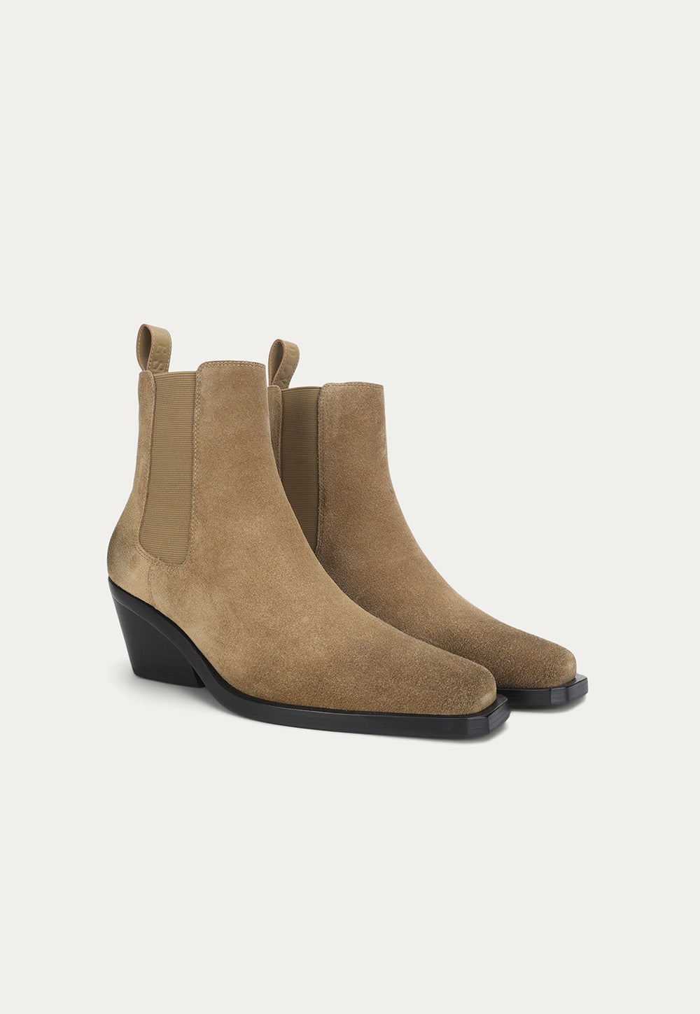 Rider Boot - Oat Suede