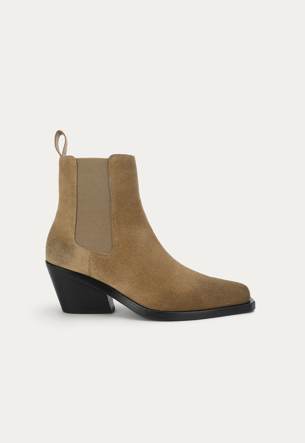 Rider Boot - Oat Suede