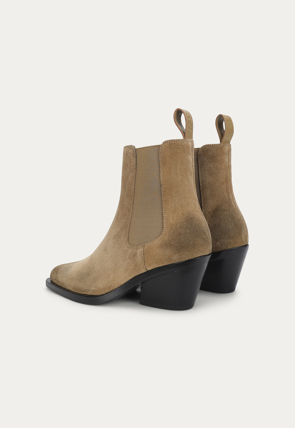 Rider Boot - Oat Suede