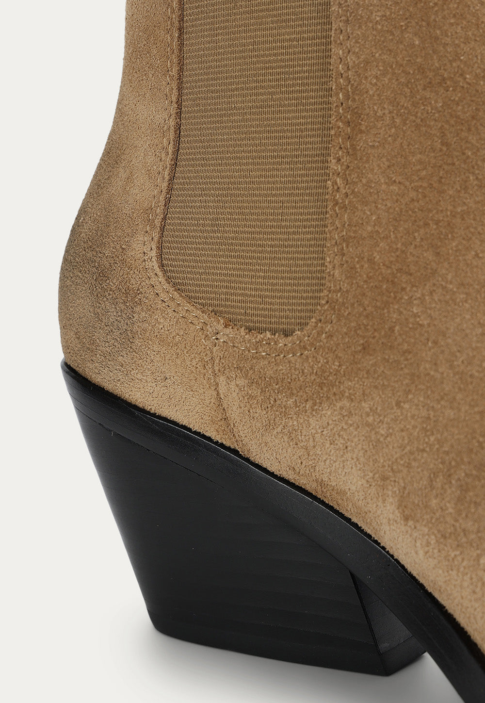 Rider Boot - Oat Suede
