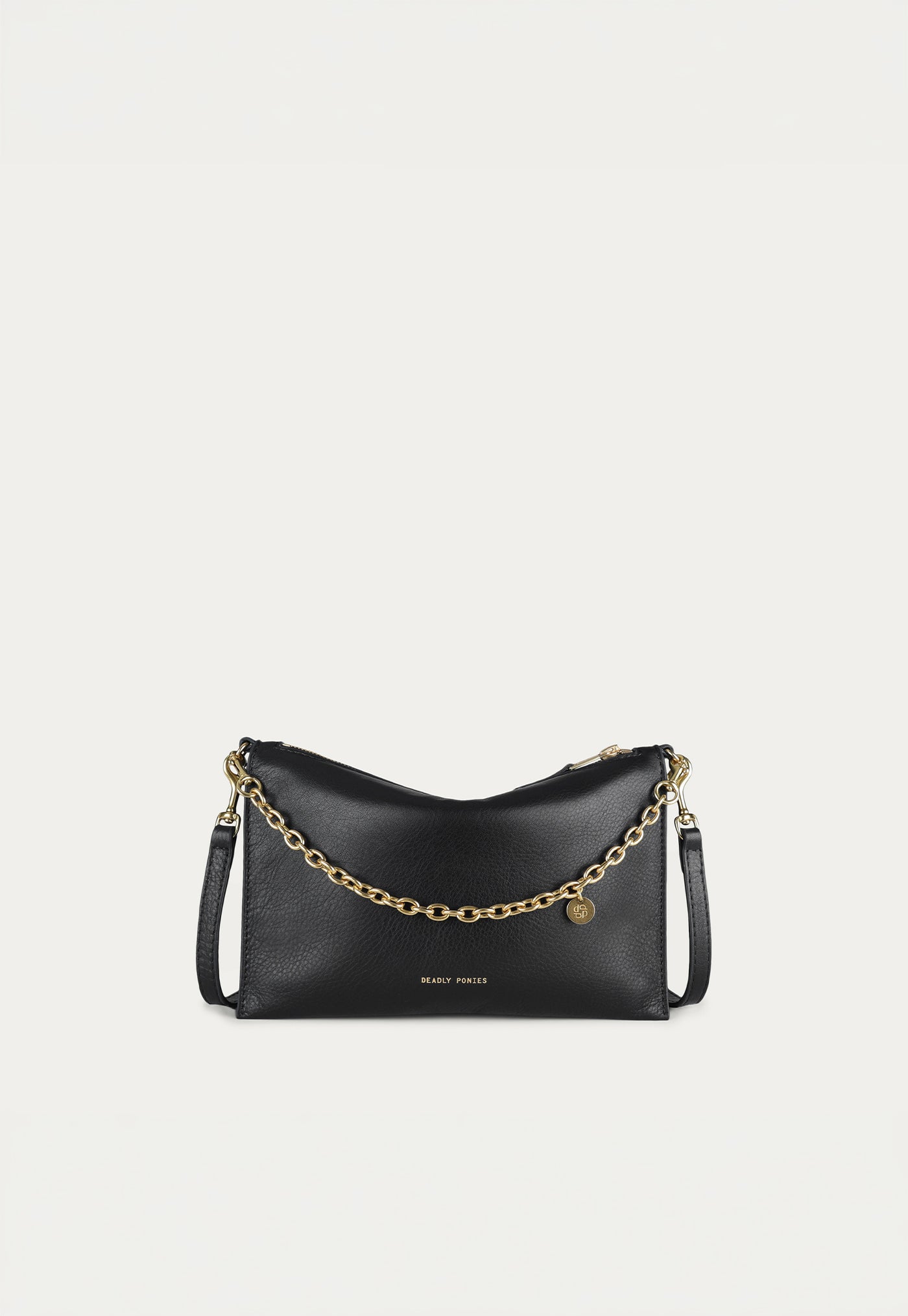 Siamese Bag - Black/Brass