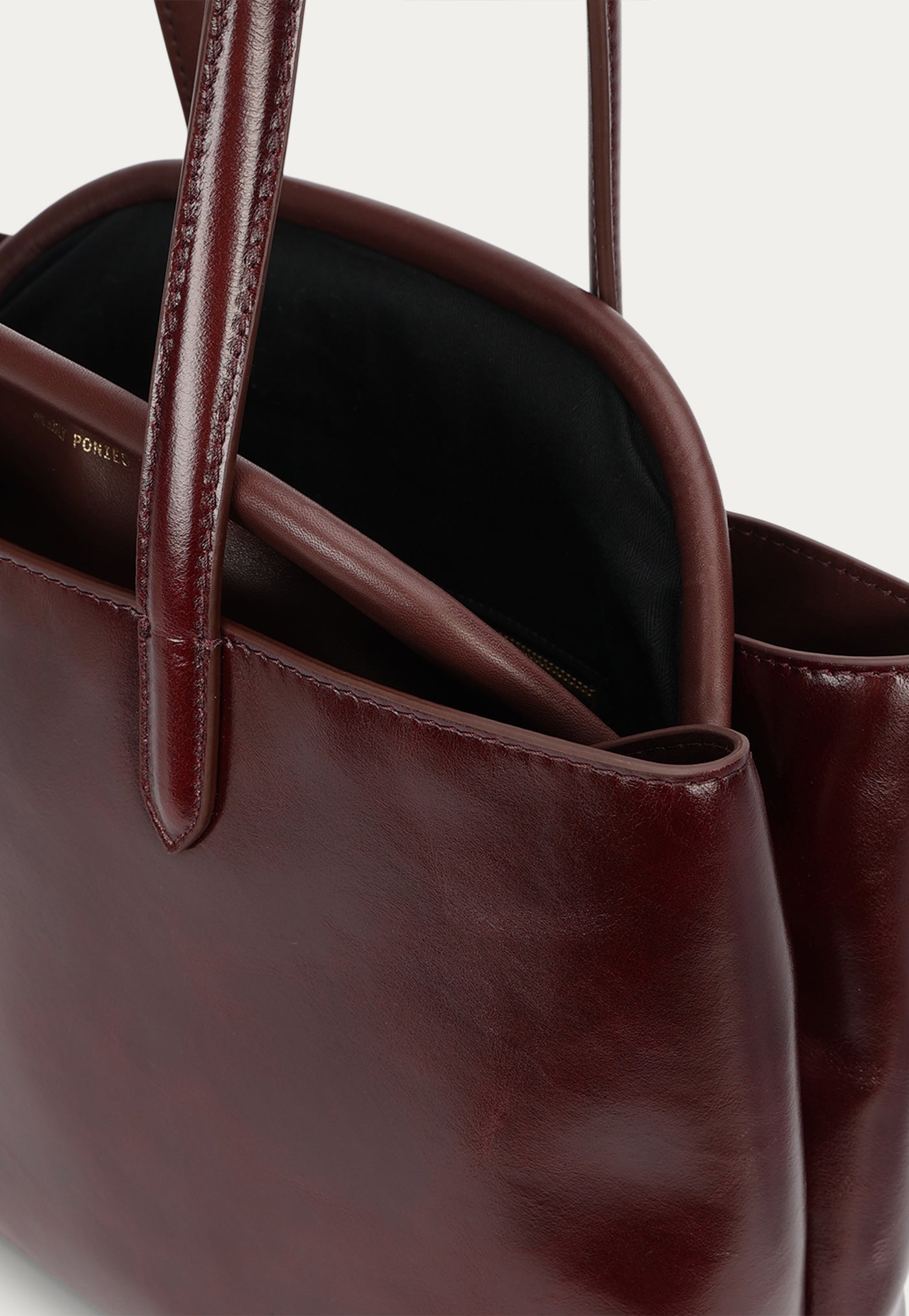 Vault Tote - Dark Cherry Gloss