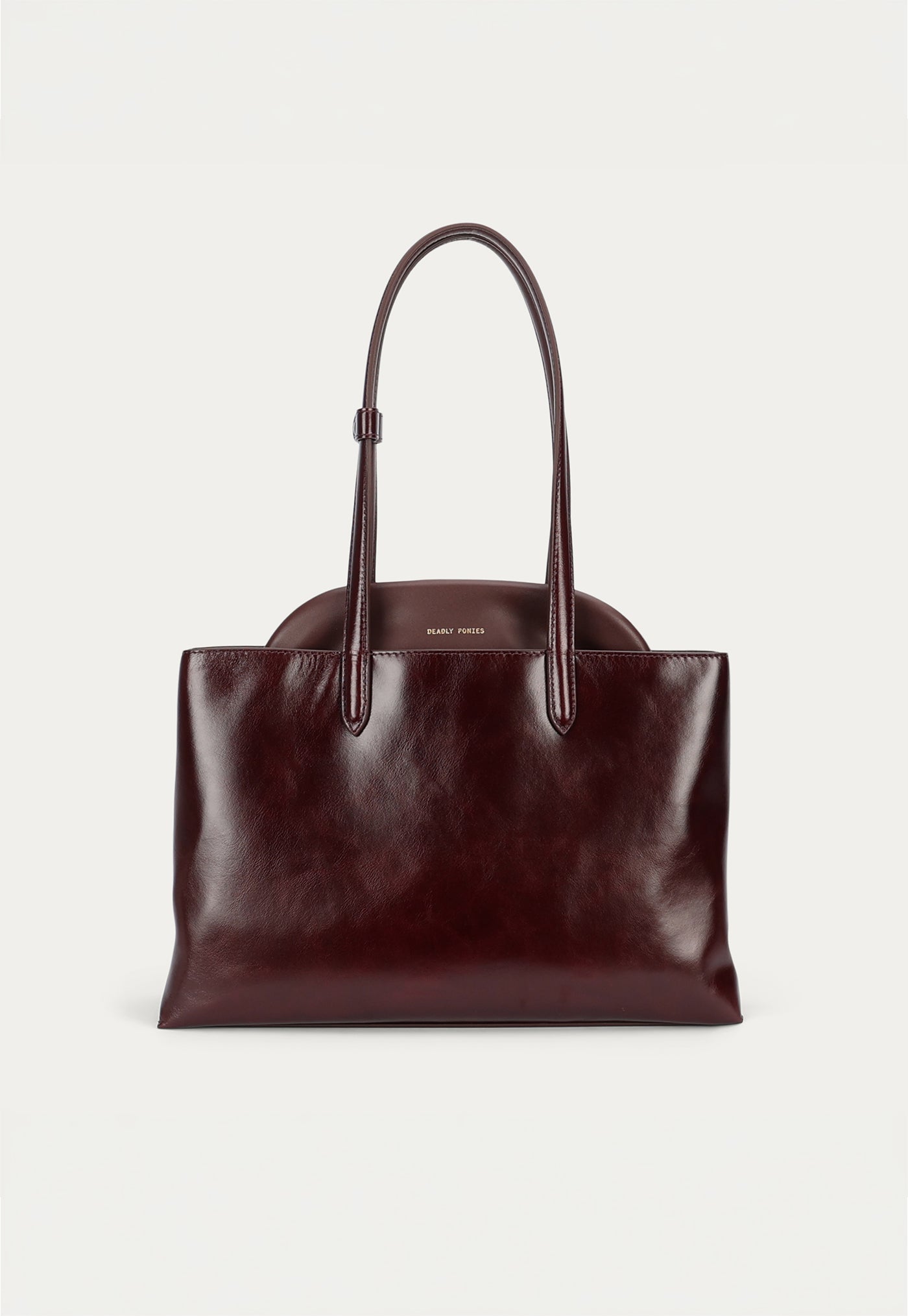 Vault Tote - Dark Cherry Gloss